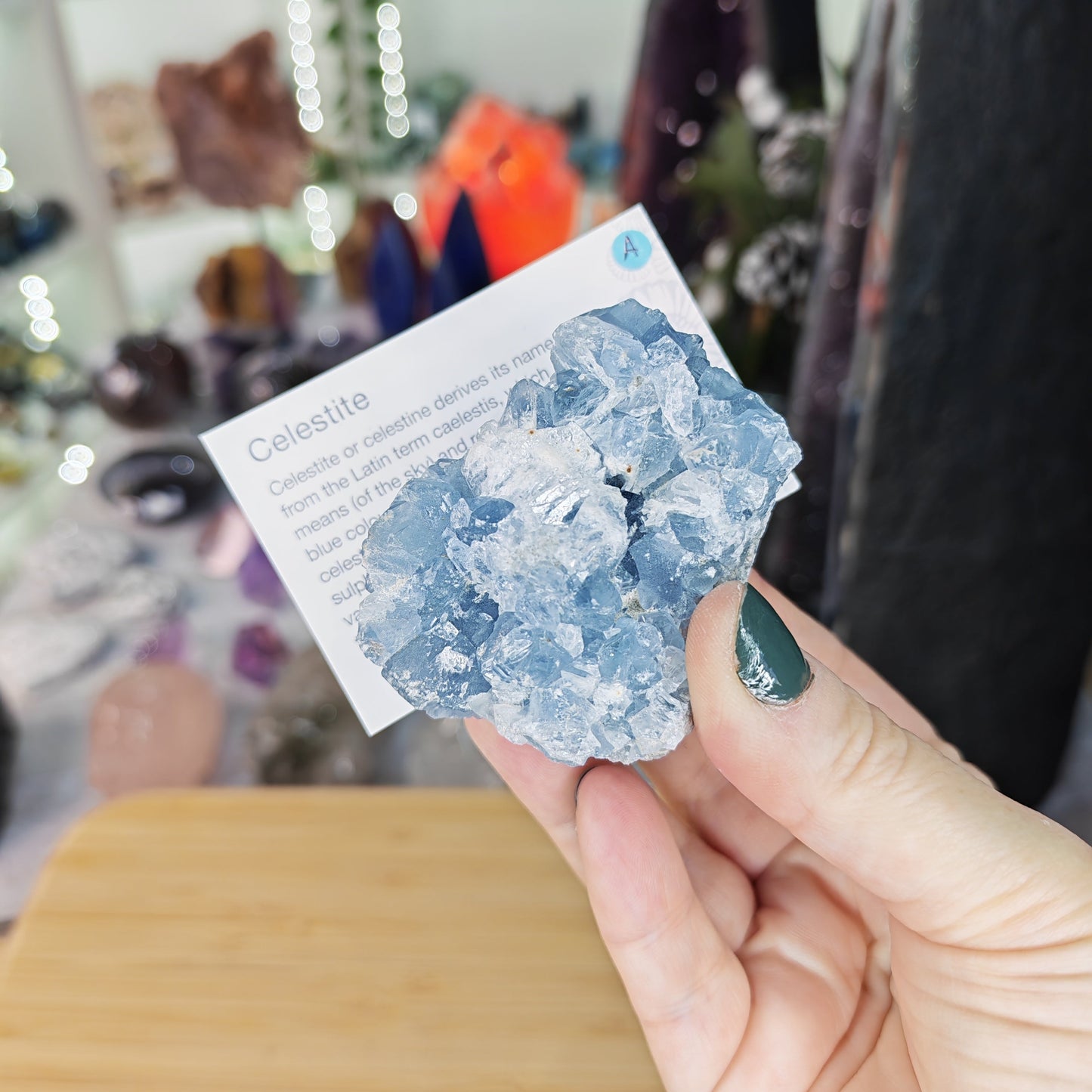 Celestite Cluster Option A