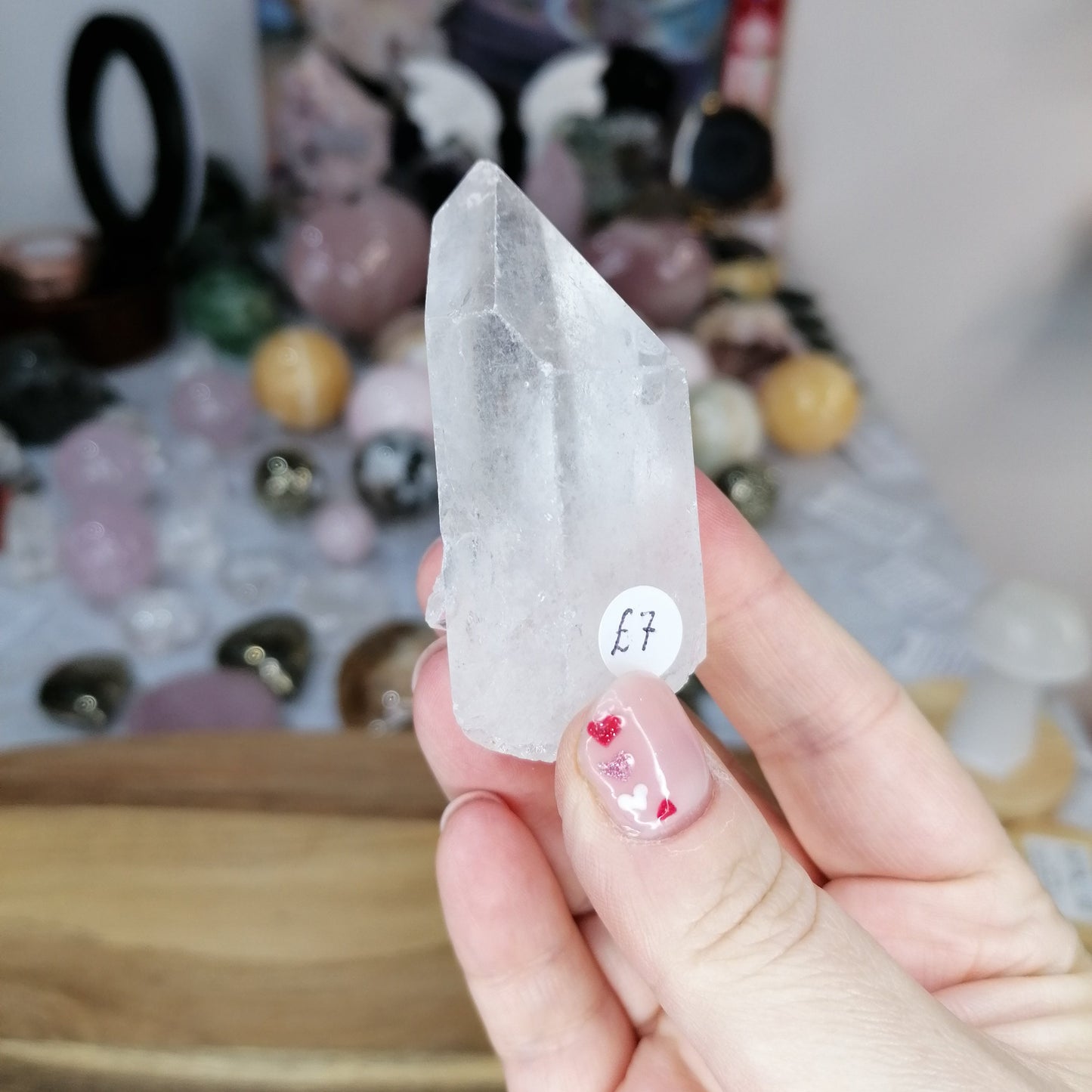 Clear Quartz Point Option C