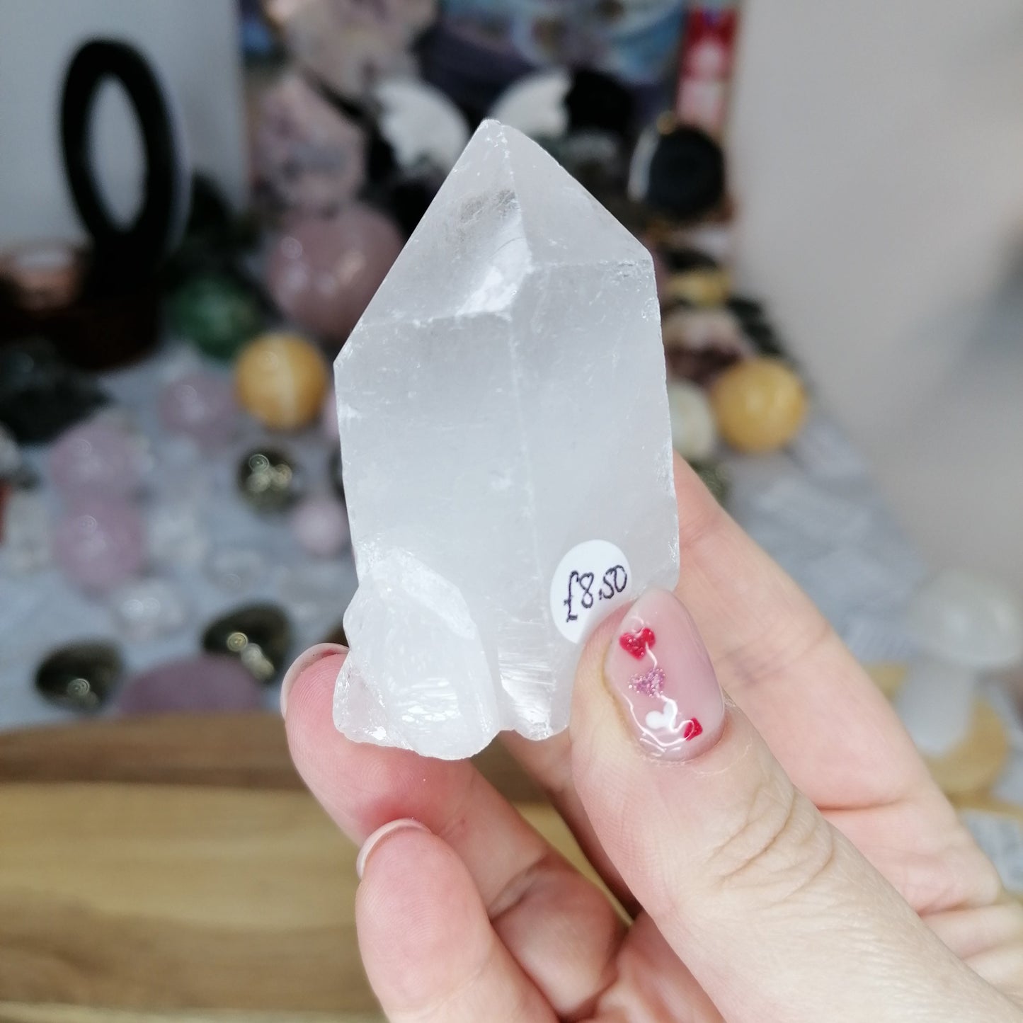 Clear Quartz Point Option E