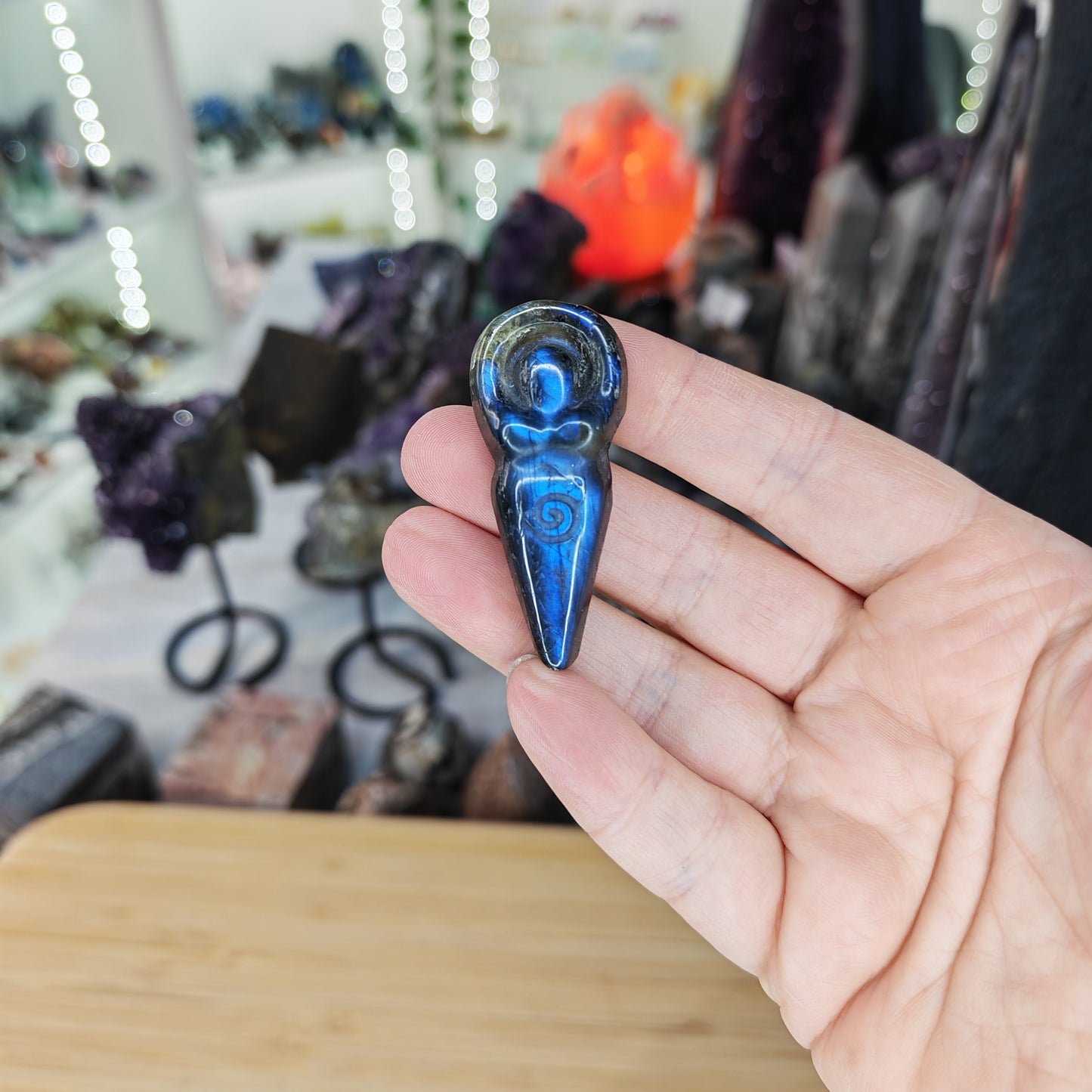 Labradorite Goddess Body