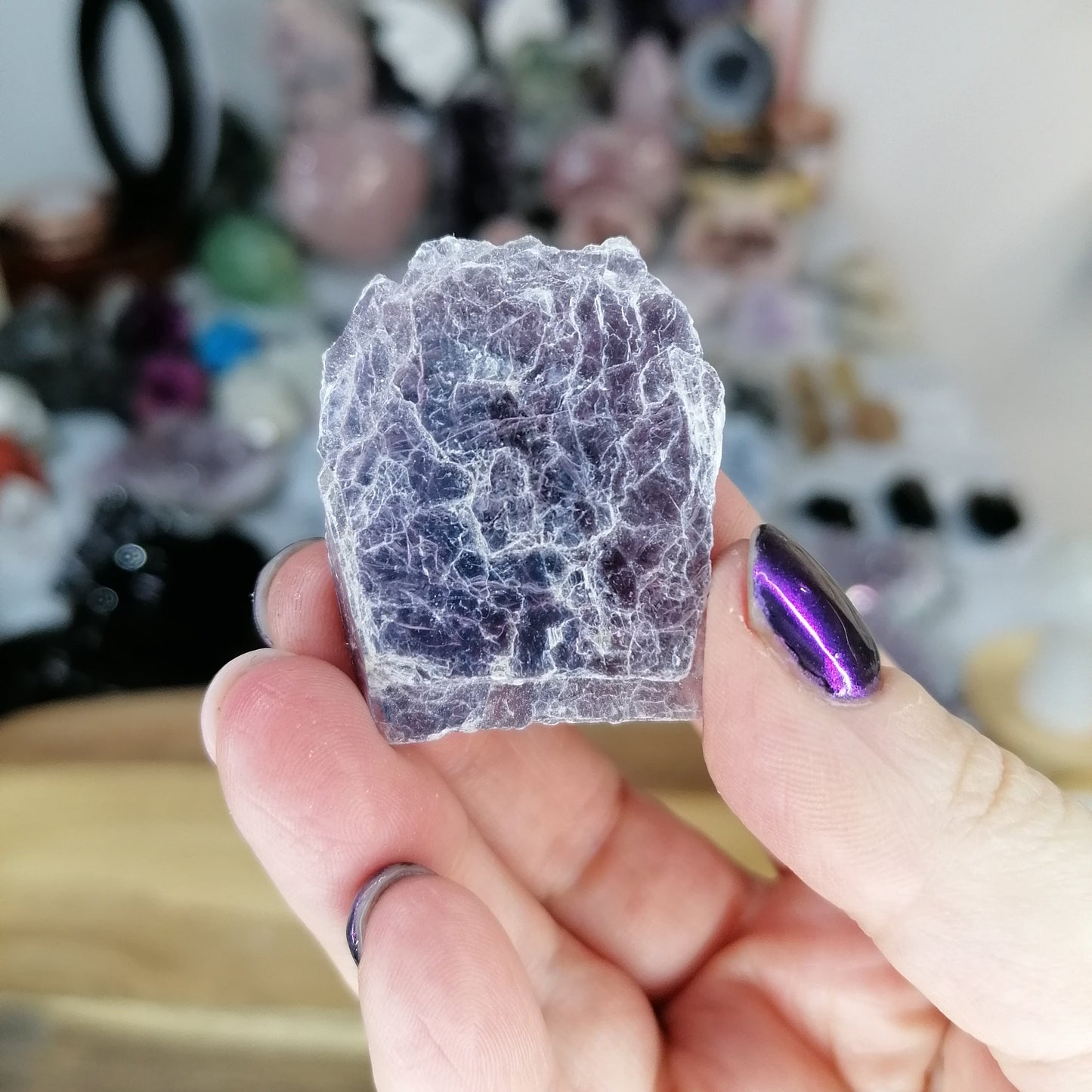 Purple Mica Book often refered to as Lepidolite
