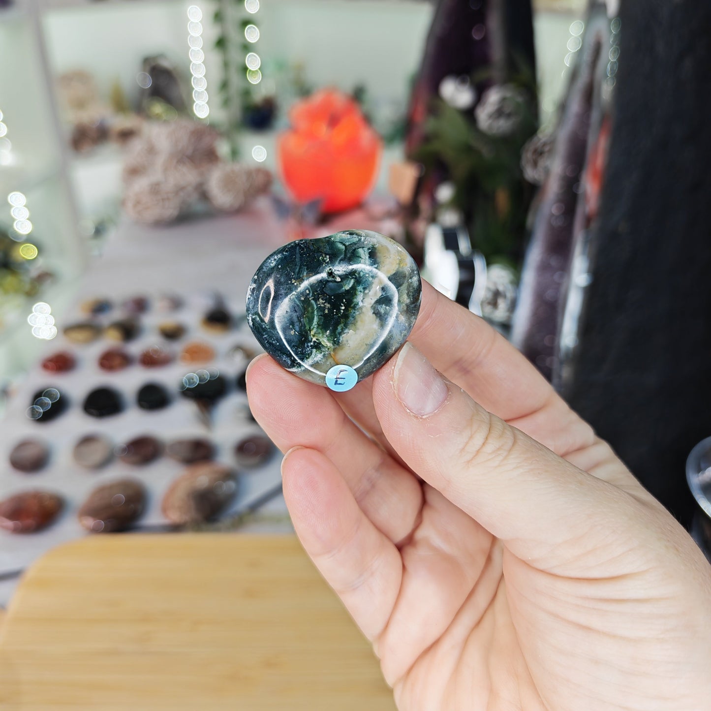 Ocean Jasper Heart Option E