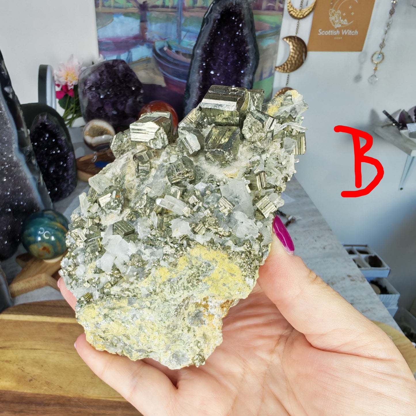 Pyrite Quartz