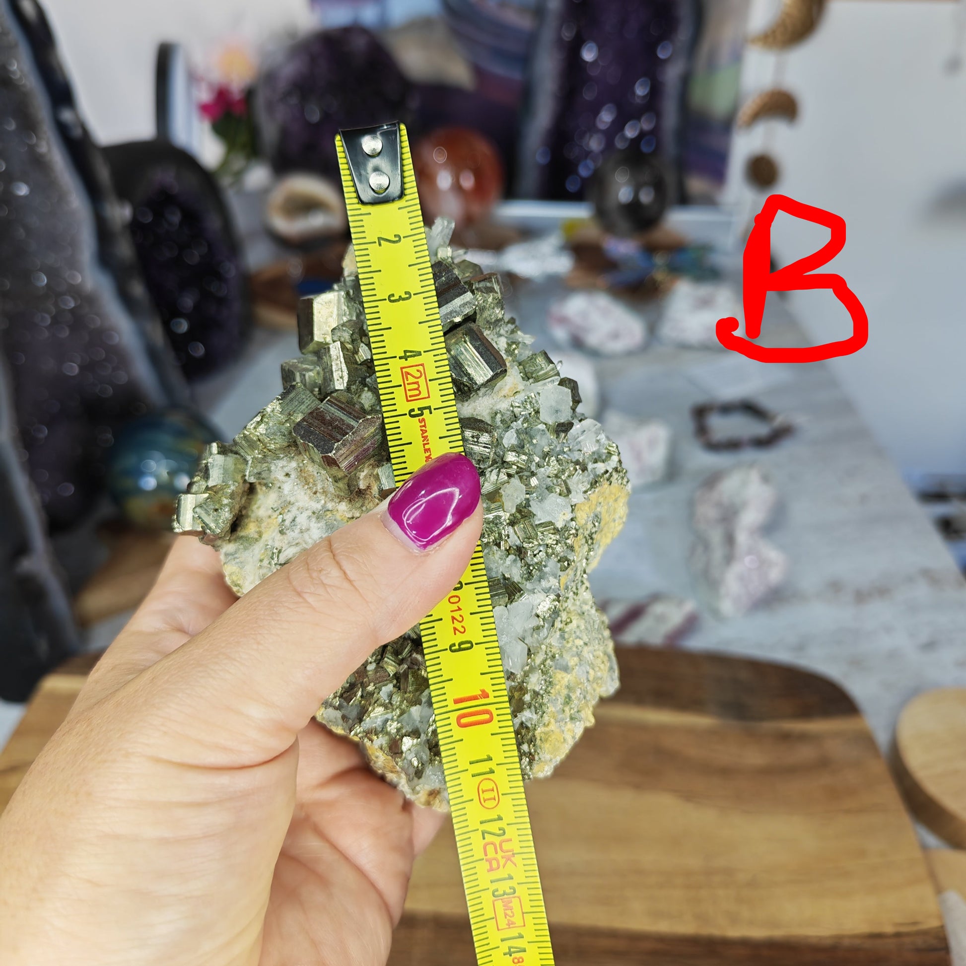 Gold Pyrite and white Quartz Specimen