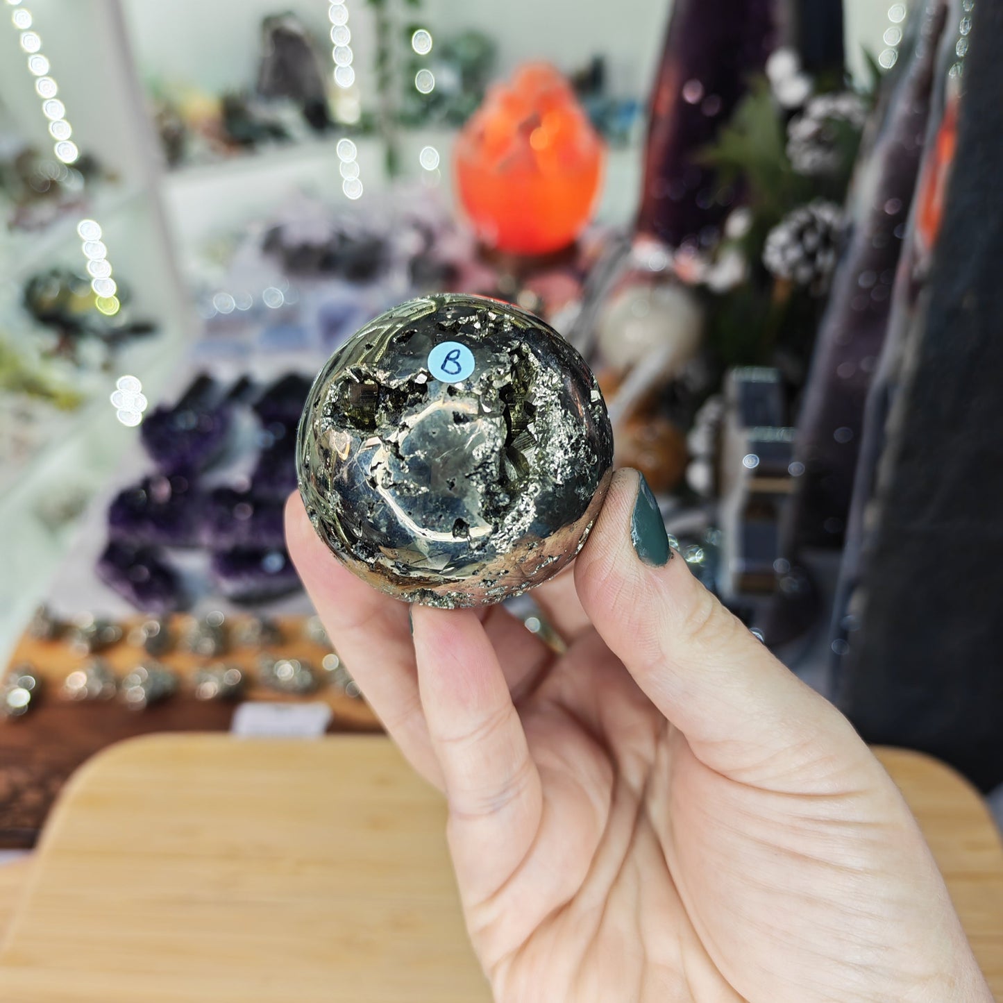Pyrite Sphere Option B