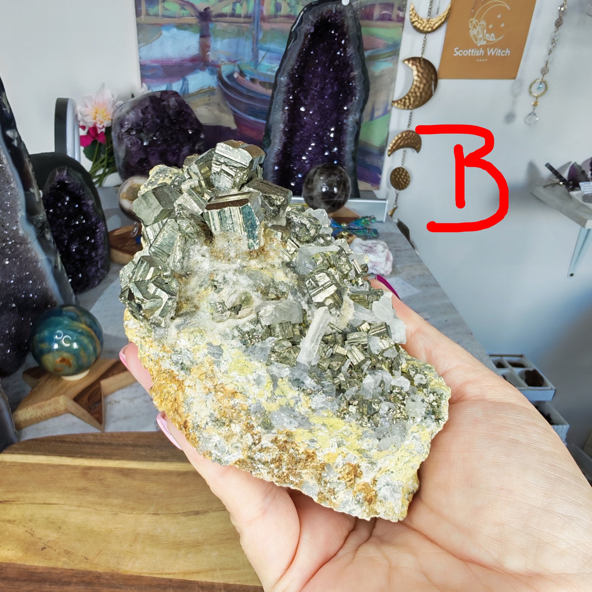 Pyrite and Quartz