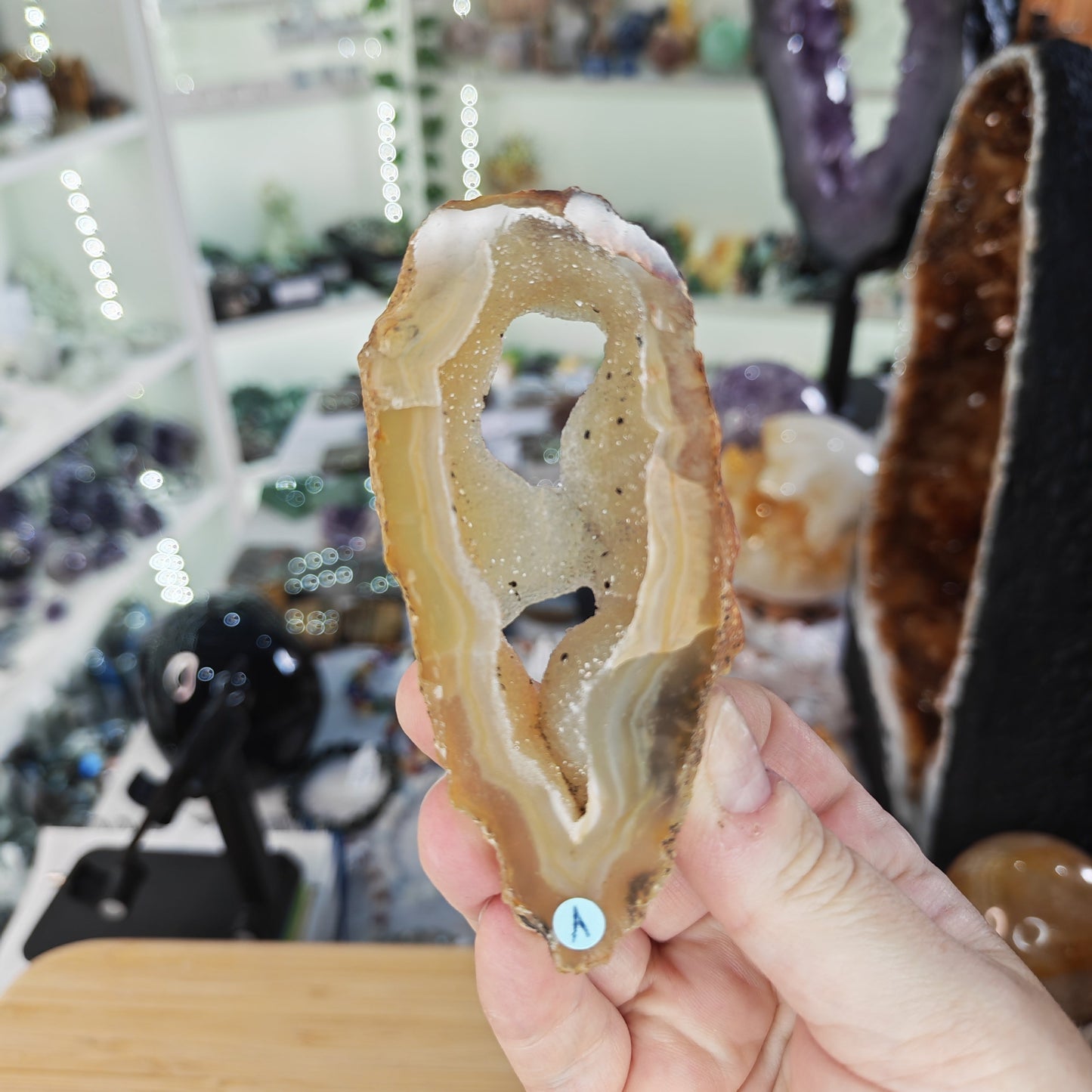 Agate Geode Slice