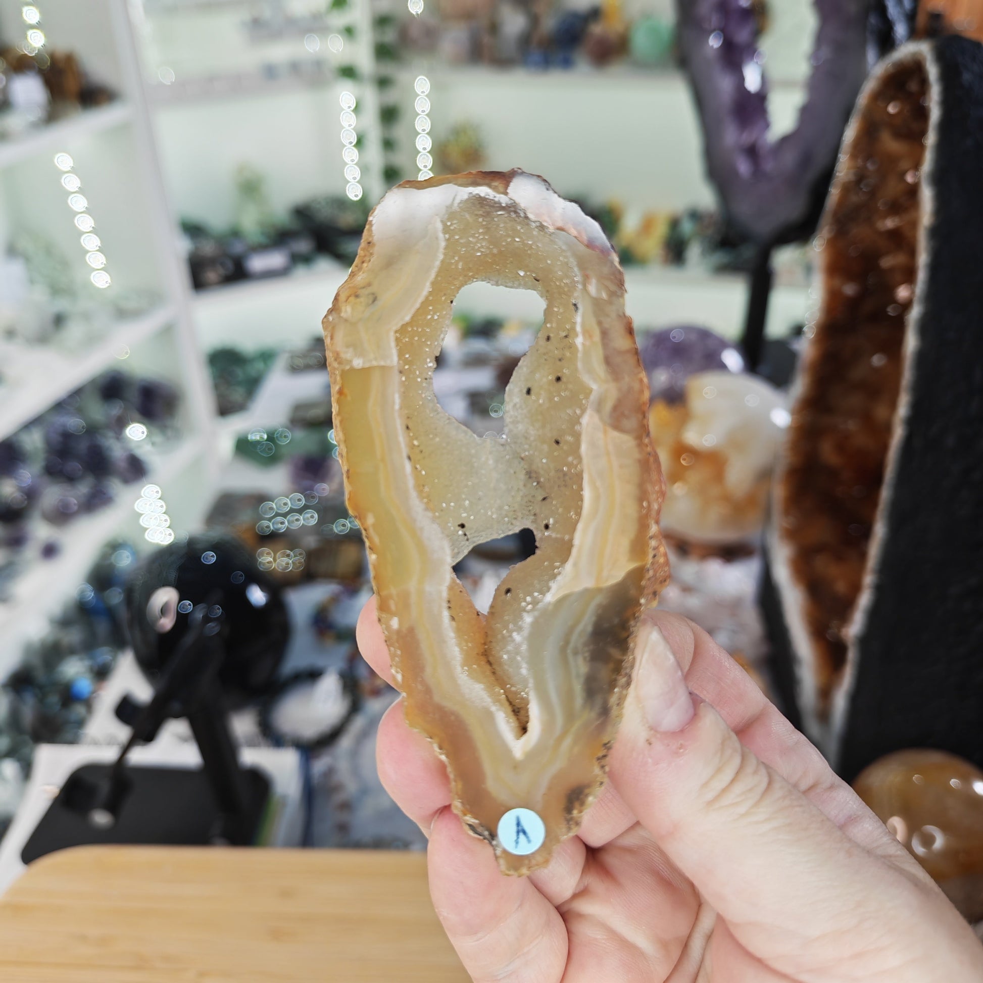 Agate Geode Slice