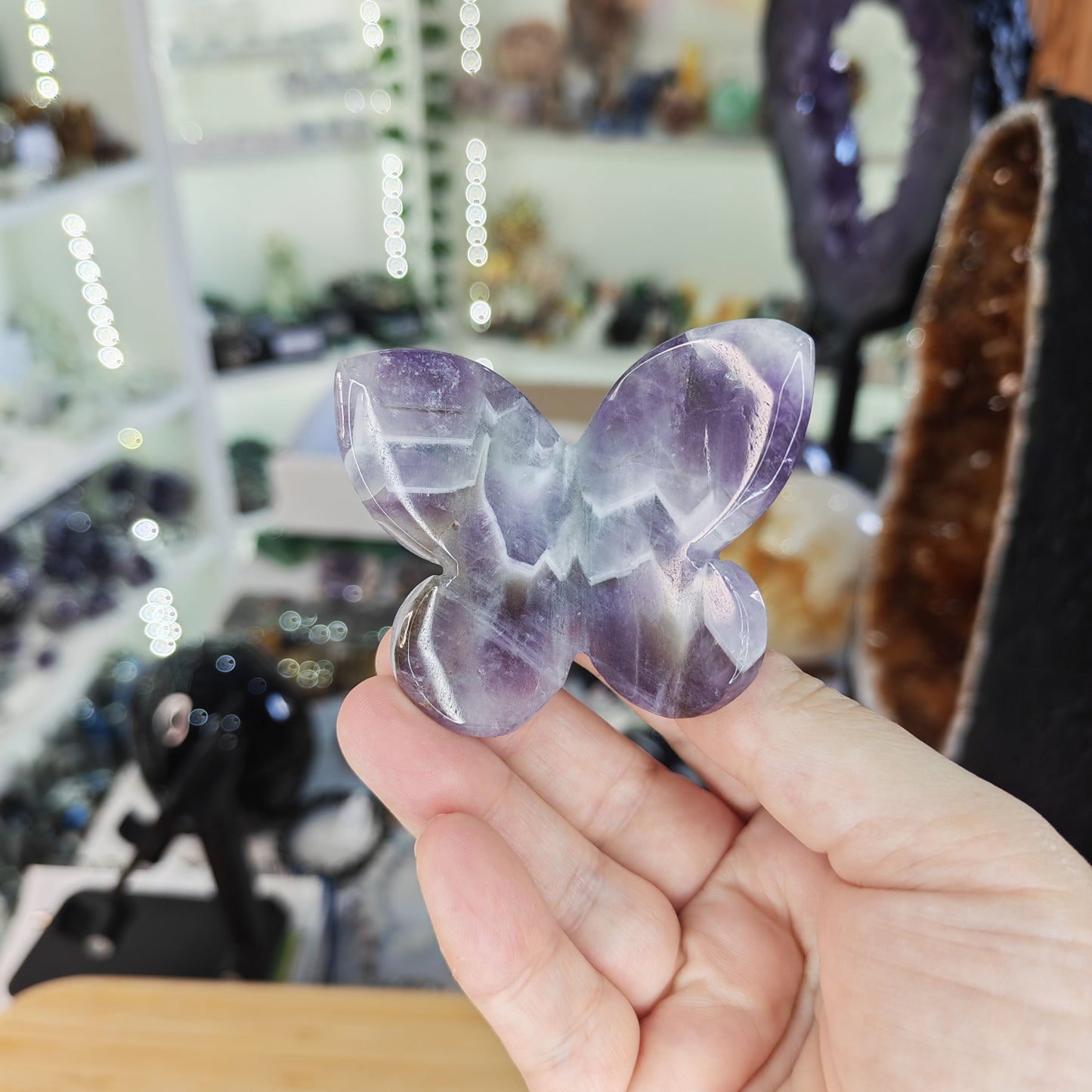 Amethyst 3D Butterfly