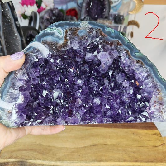 Cadbury Purple High Quality Amethyst Church