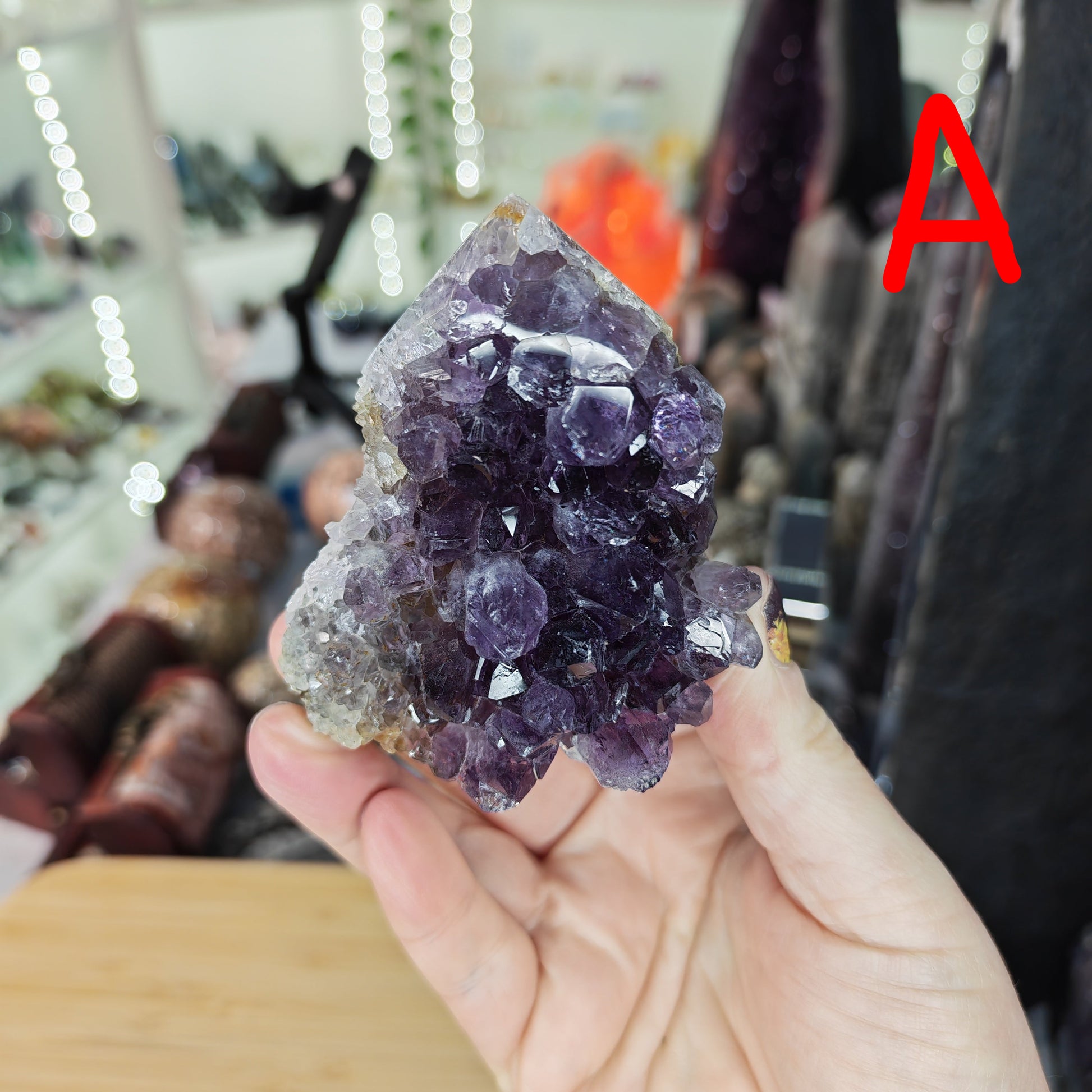 Amethyst Druzy Tower Option A