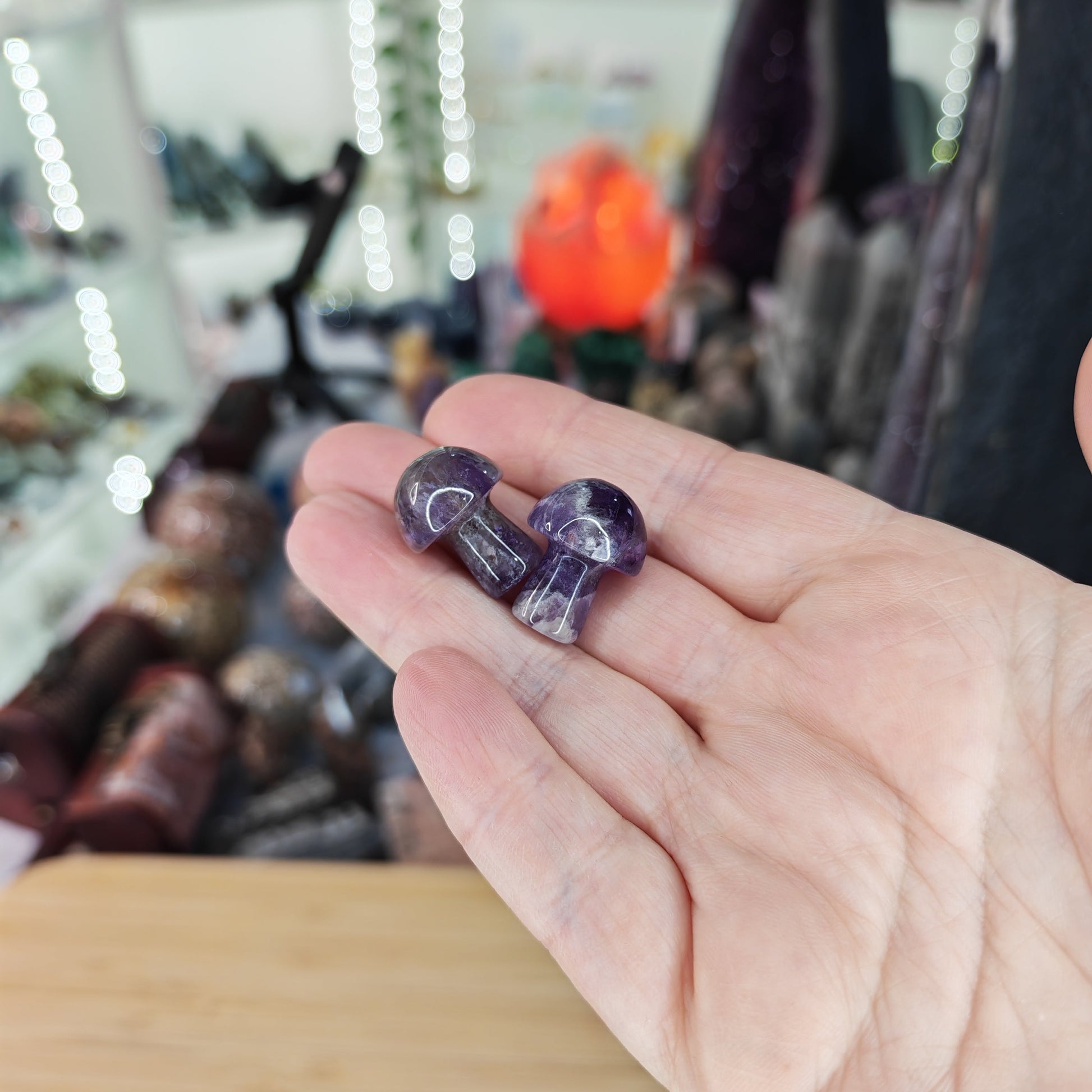 Amethyst Mini Mushroom
