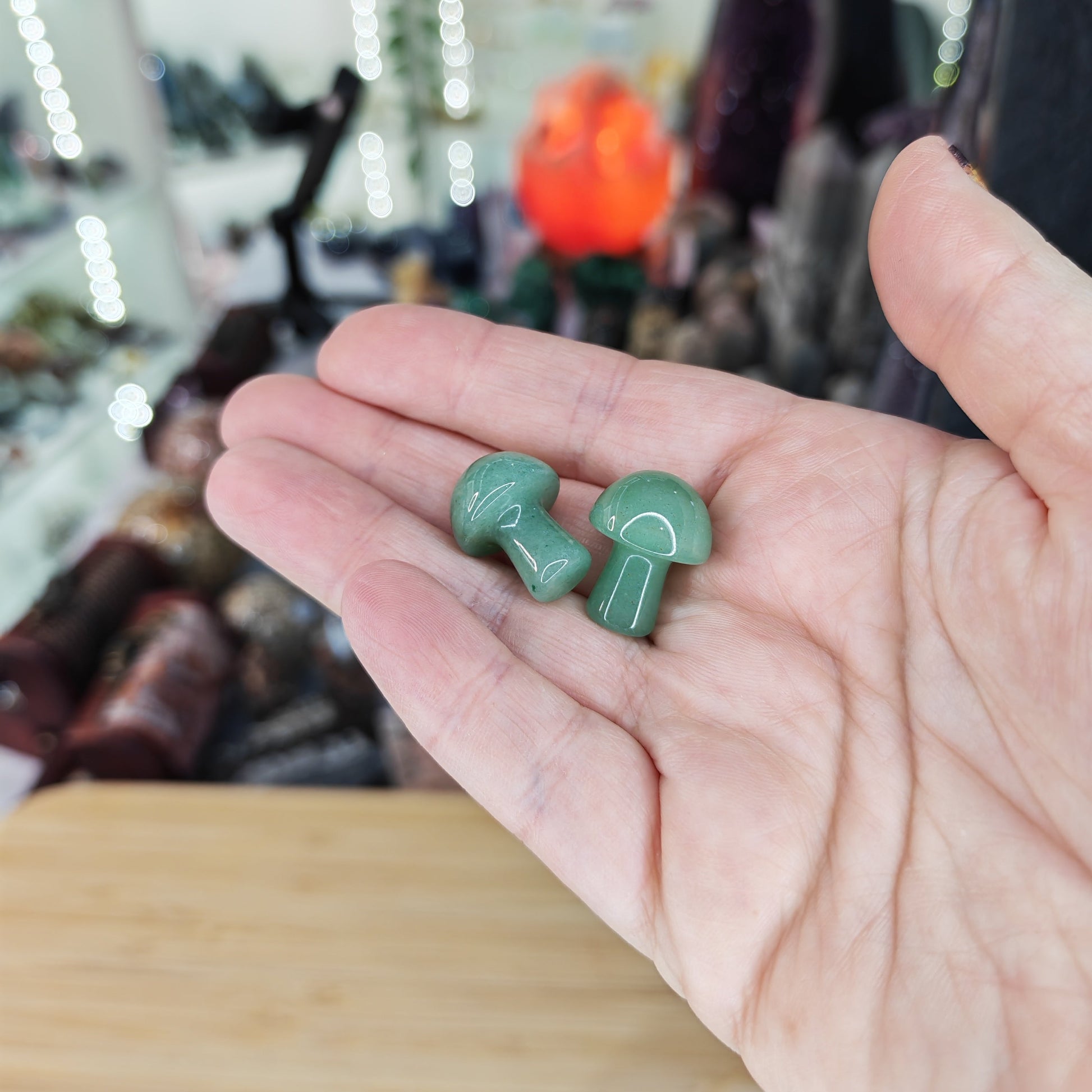 Aventurine Mini Mushroom