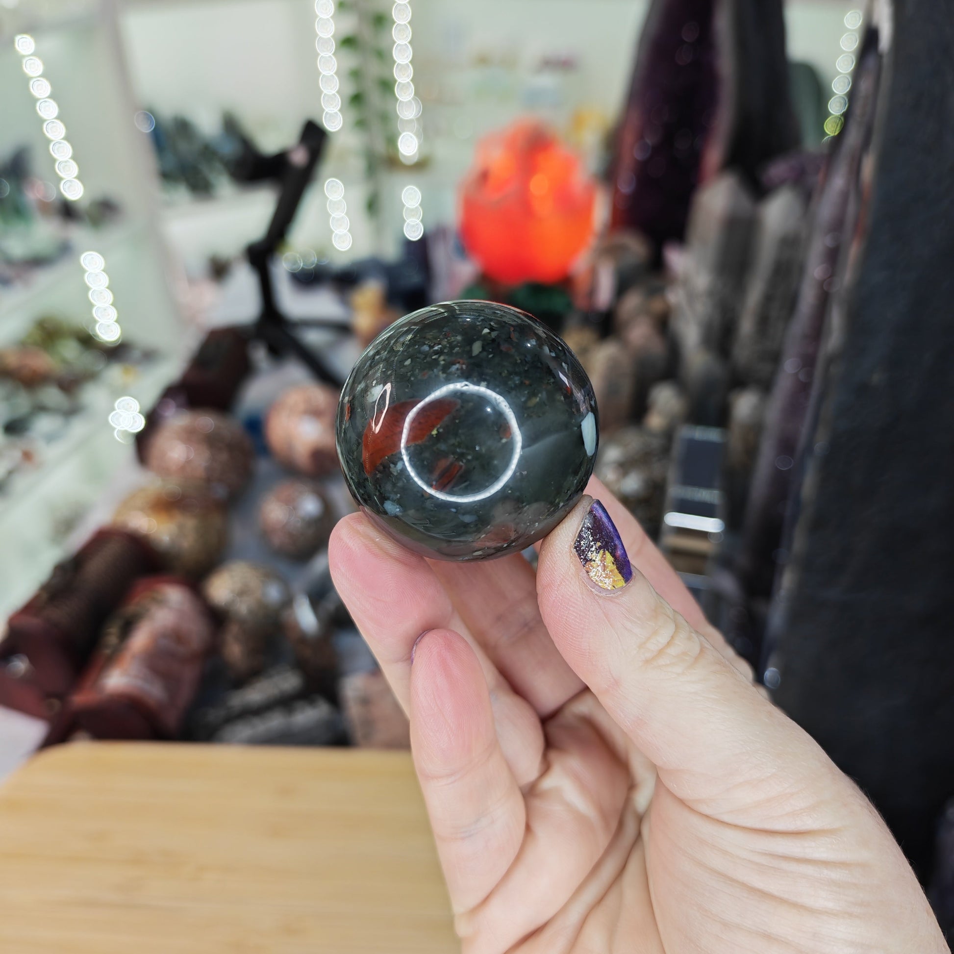 Blood Stone Sphere