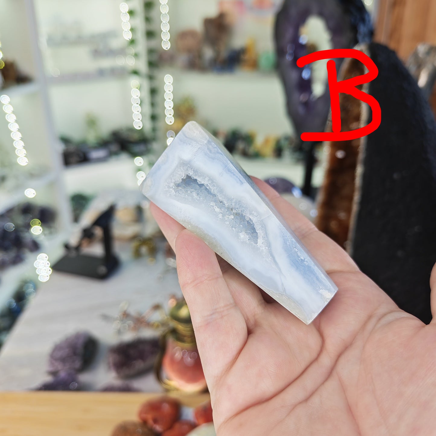 Blue Lace Agate Freeform Option B
