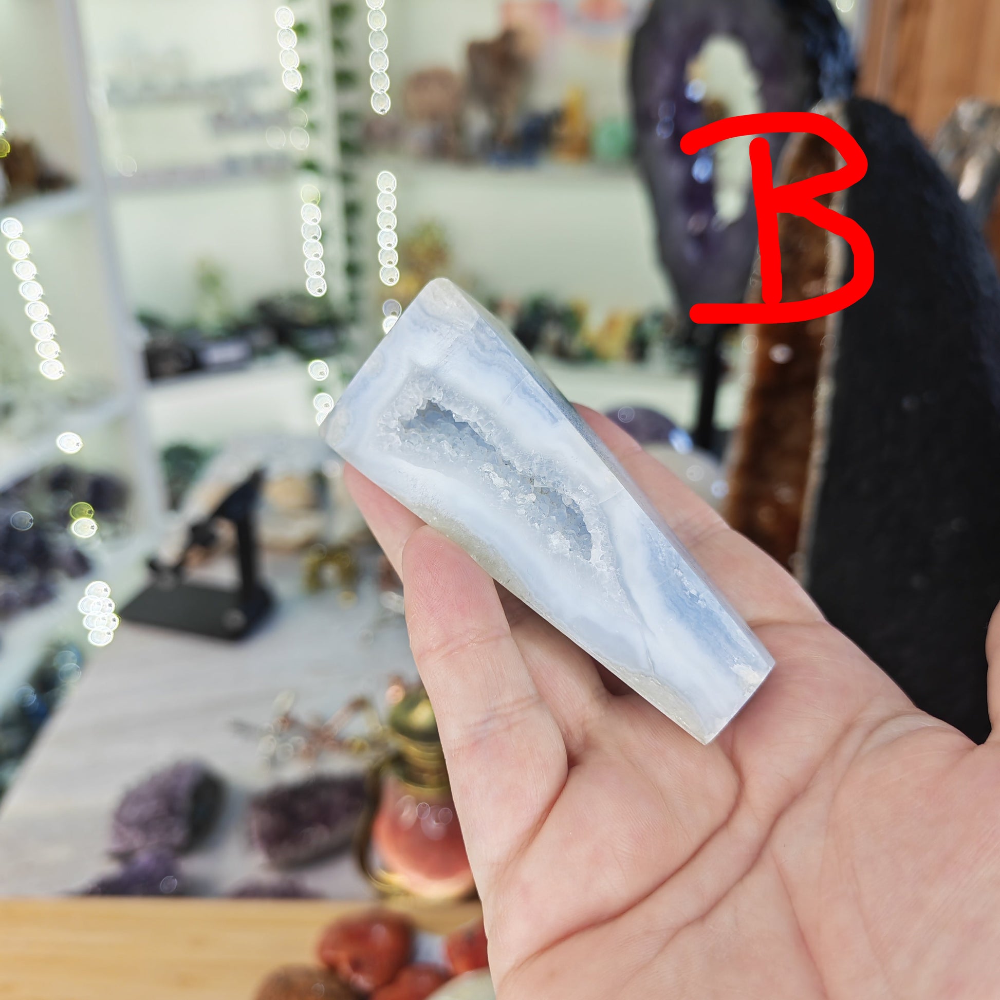 Blue Lace Agate Freeform Option B