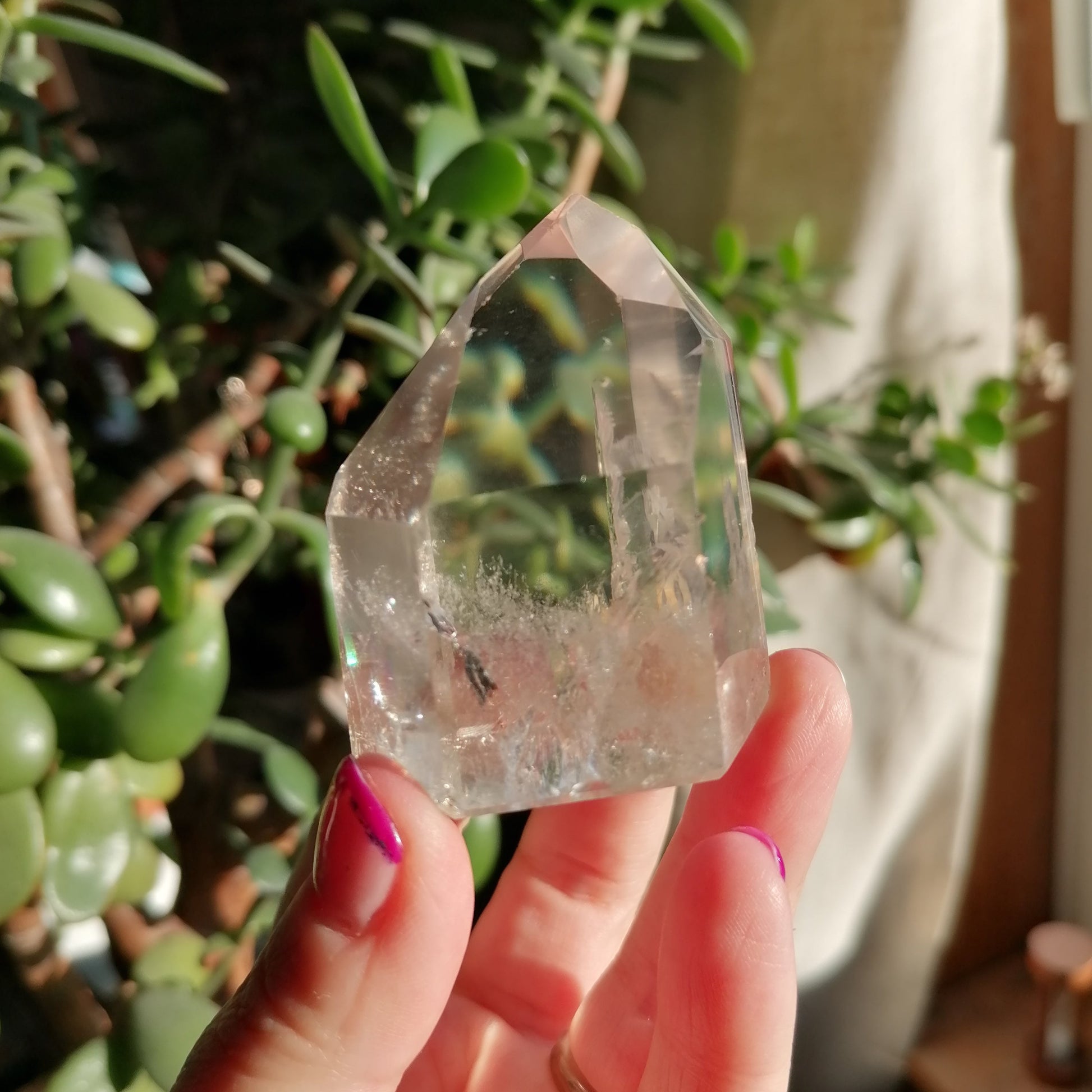 Clear Quartz Crystal Tower