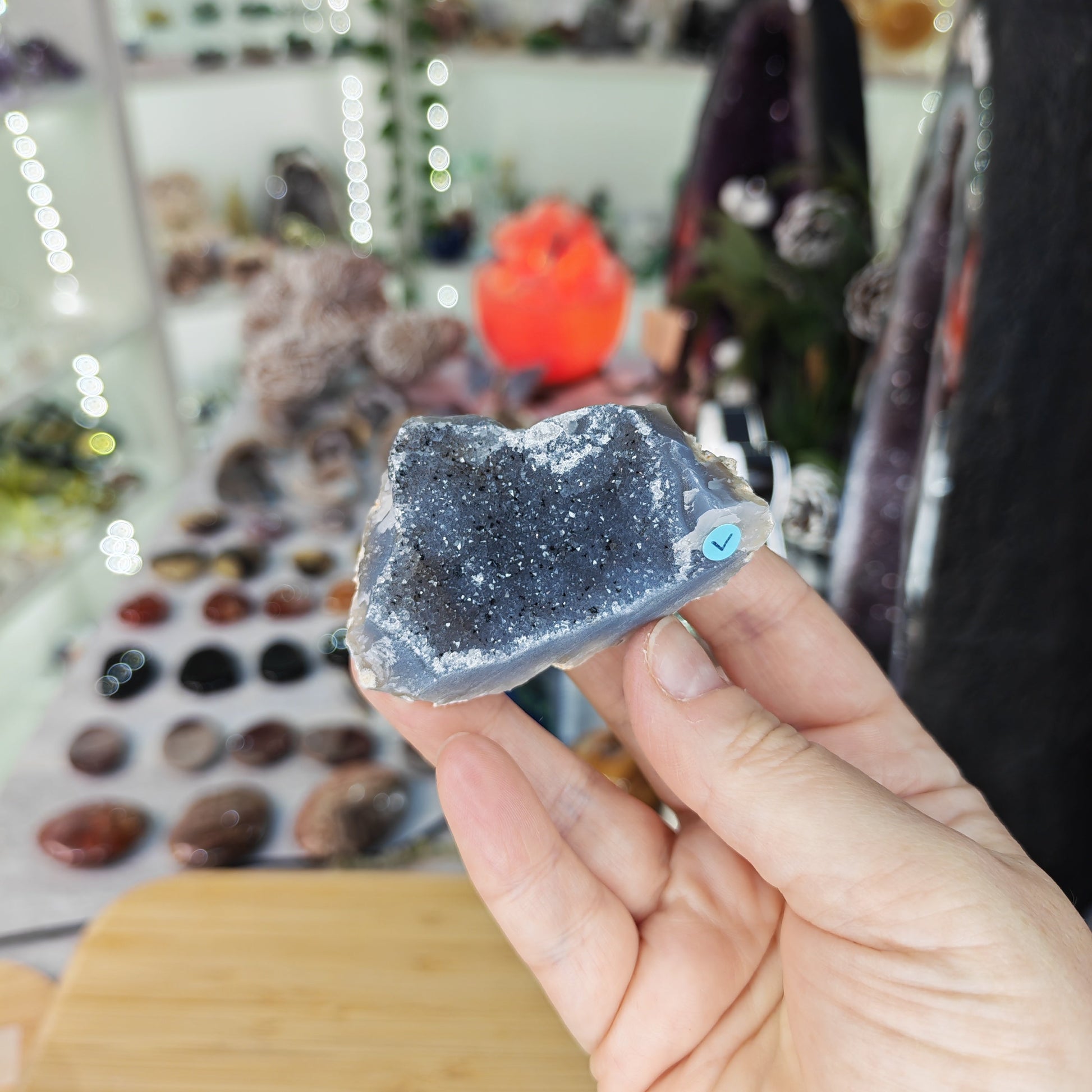 Druzy Agate Geode Option L