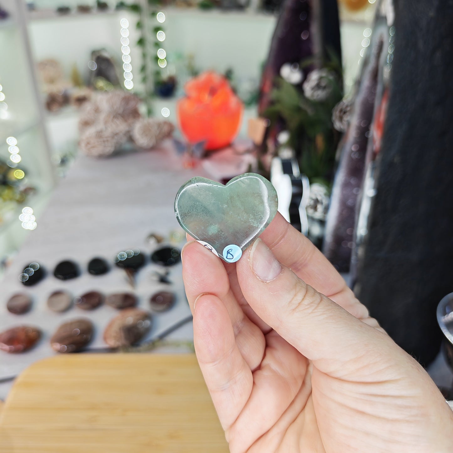 Fluorite Mini Heart Option B