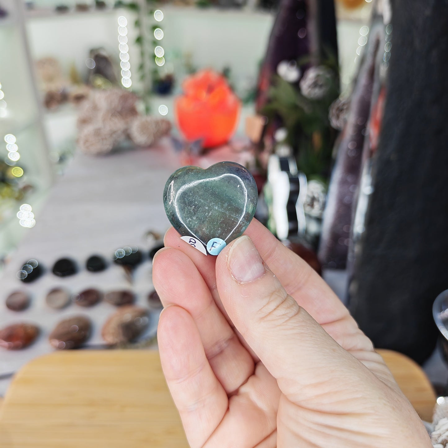 Fluorite Mini Heart Option F