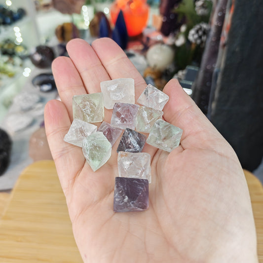 Fluorite Octahedras