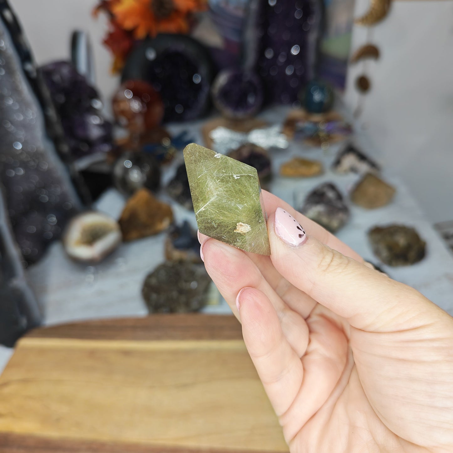 Golden Rutile Quartz Freeform