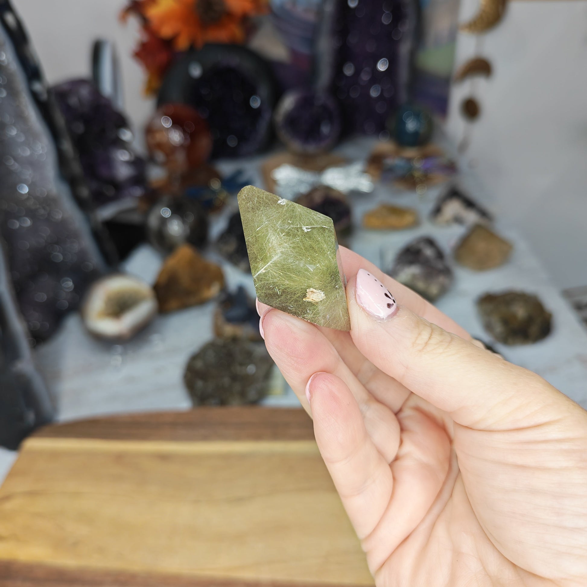 Golden Rutile Quartz Freeform