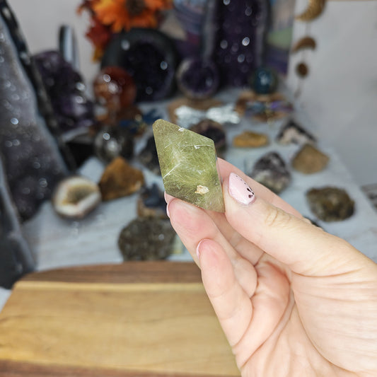 Golden Rutile Quartz Freeform