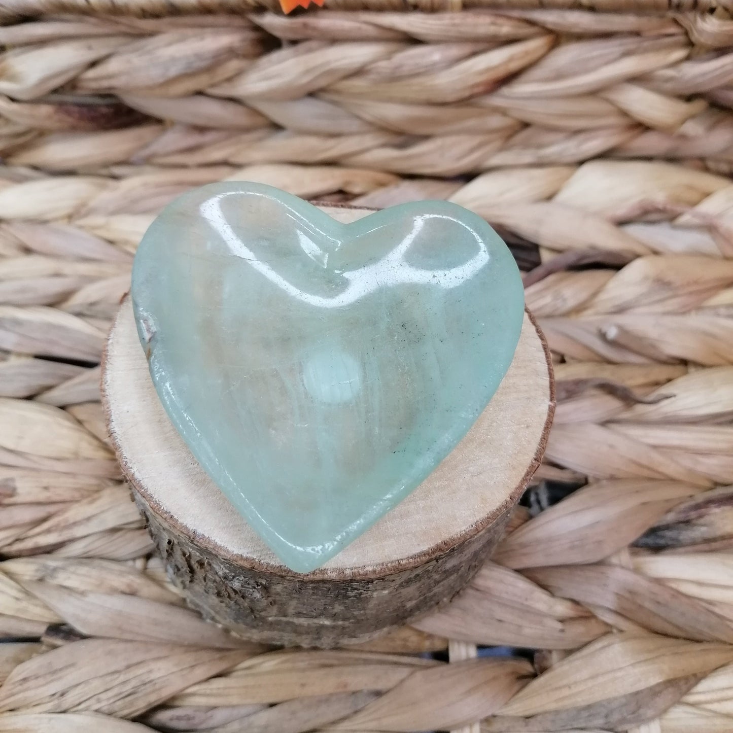 Green Fluorite Crystal Bowl