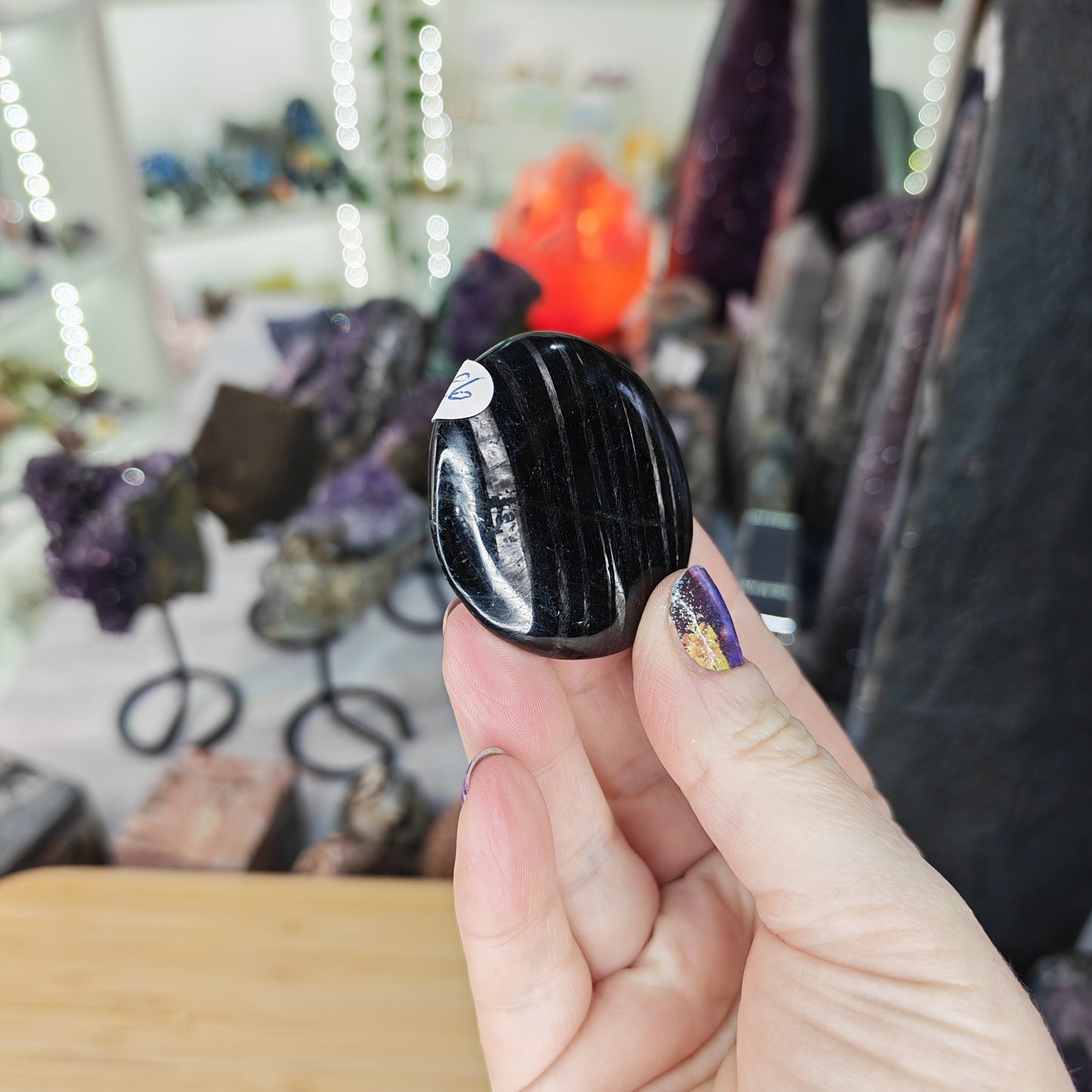 Hypersthene Flat Stone