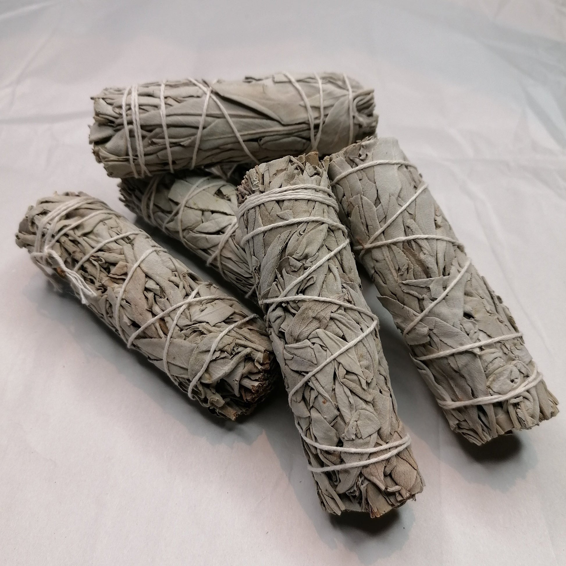 A bundle of White Sage Smudge Sticks