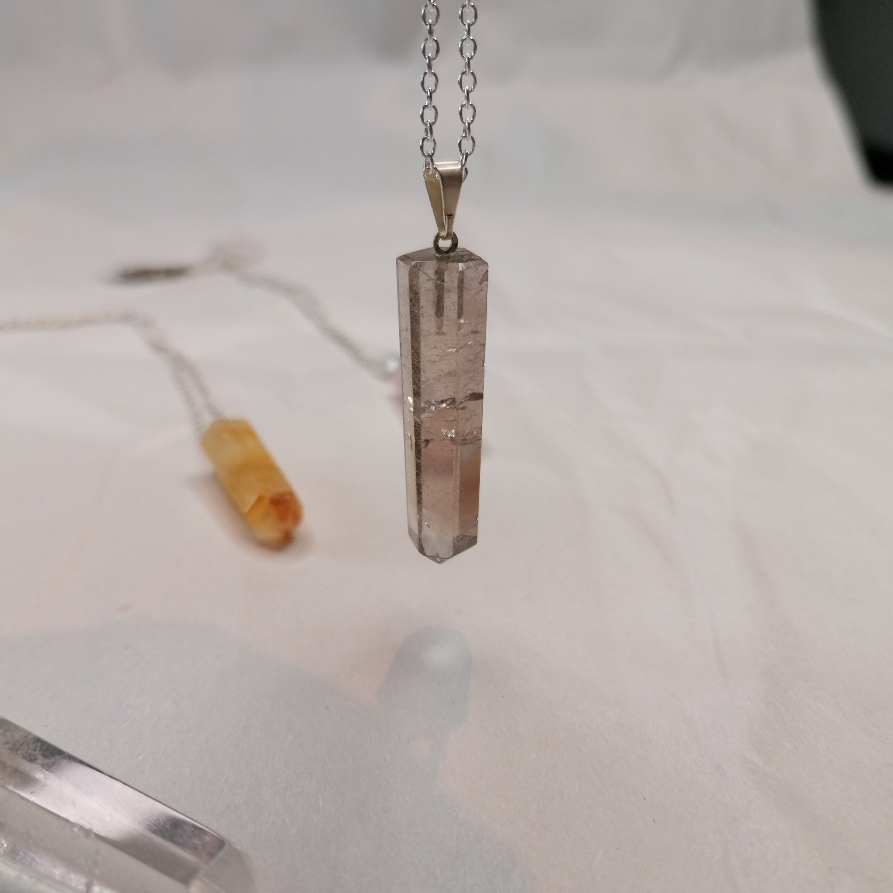 Clear Quartz - Point Necklace – Crystal and Light Co