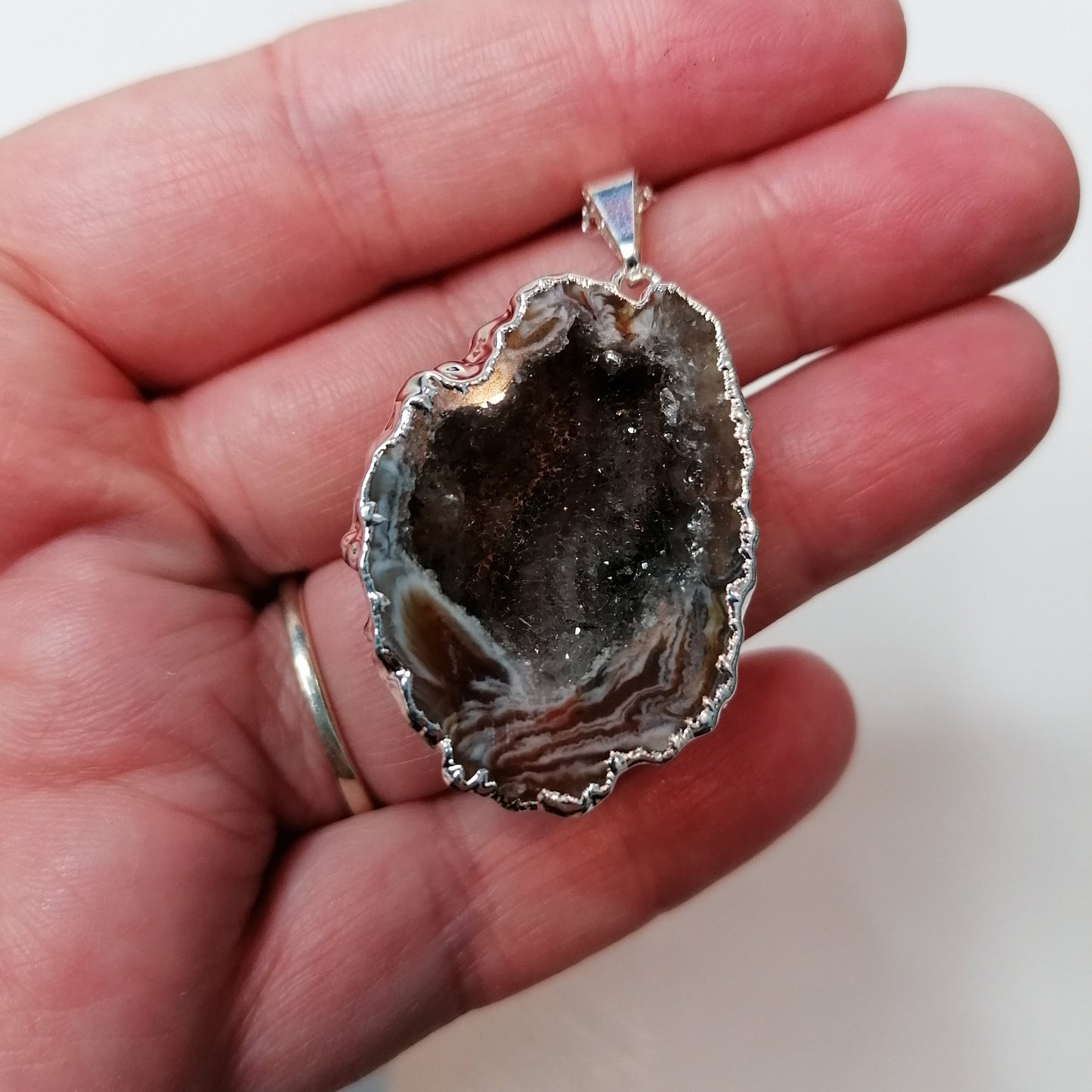 Geode Druzy Necklace