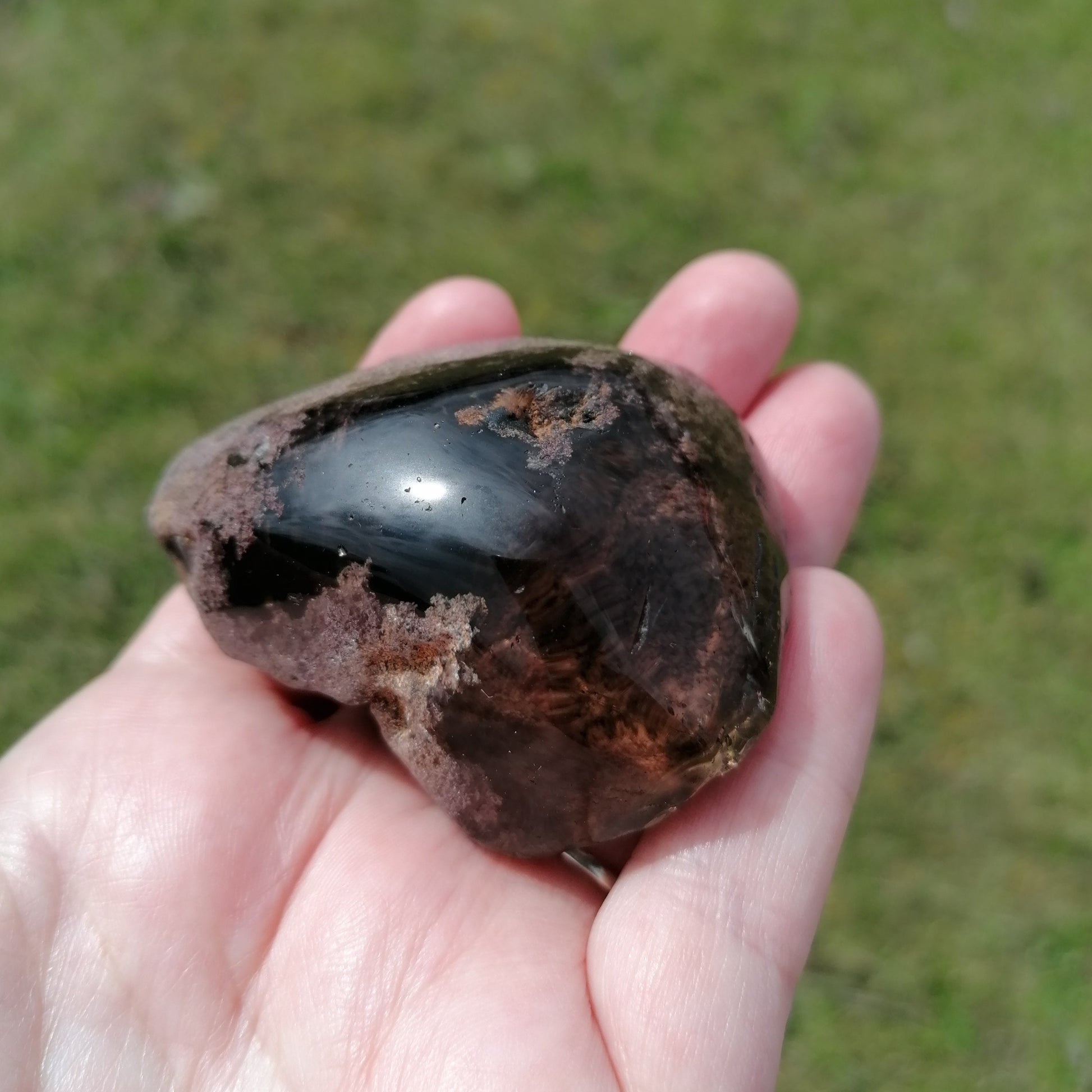 Dark piece of Garden Quartz