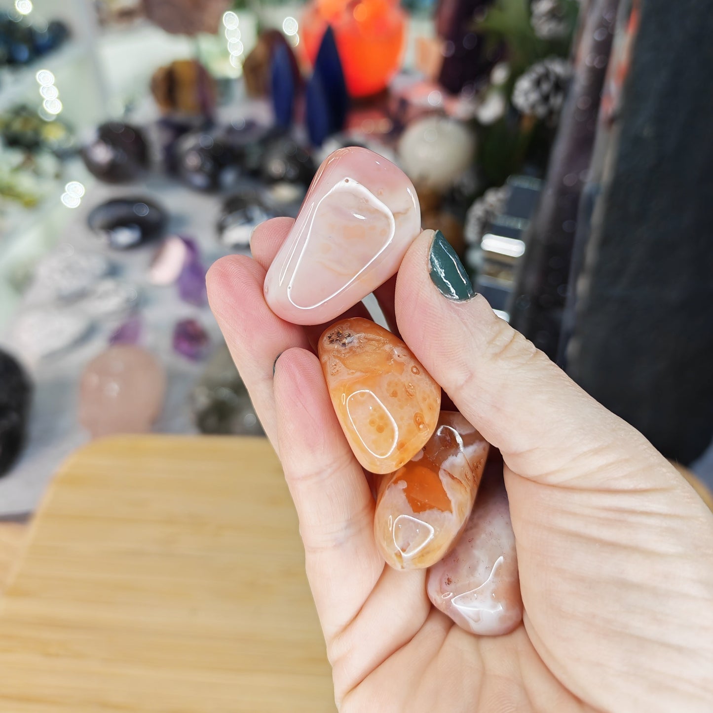 Jelly Agate Tumblestone