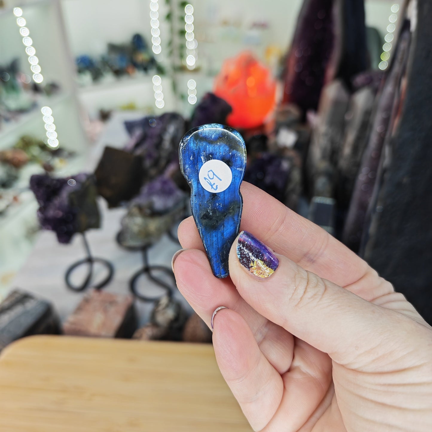 Labradorite Goddess, Back