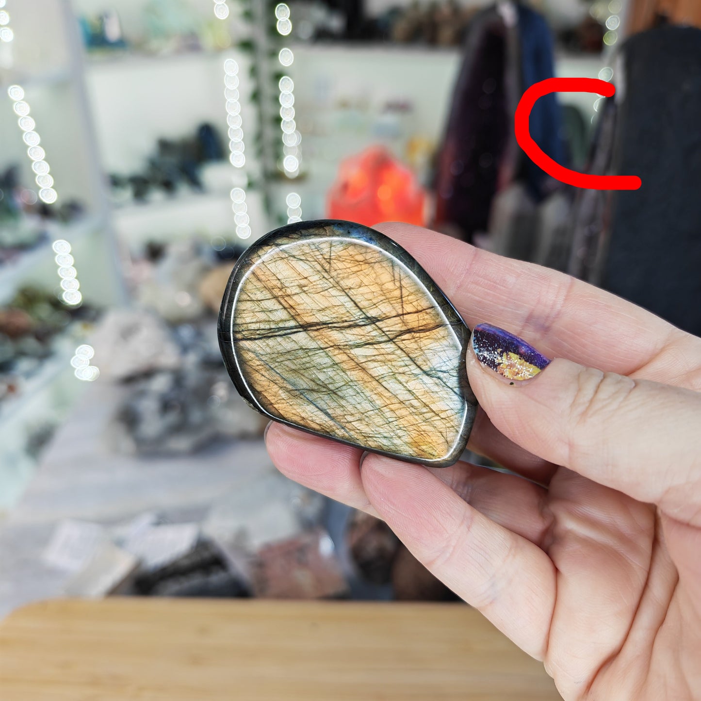 Labradorite Mini Freeform Option C