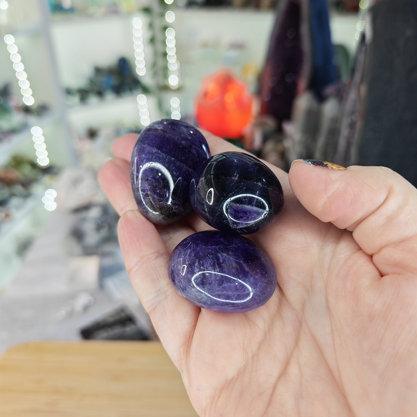 Large Amethyst Tumble Stone