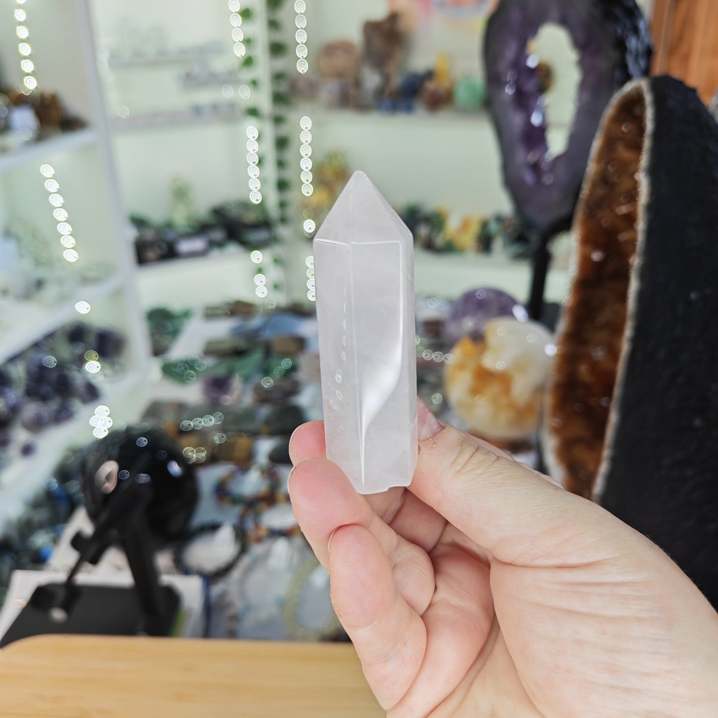 Luna Rose Quartz Tower