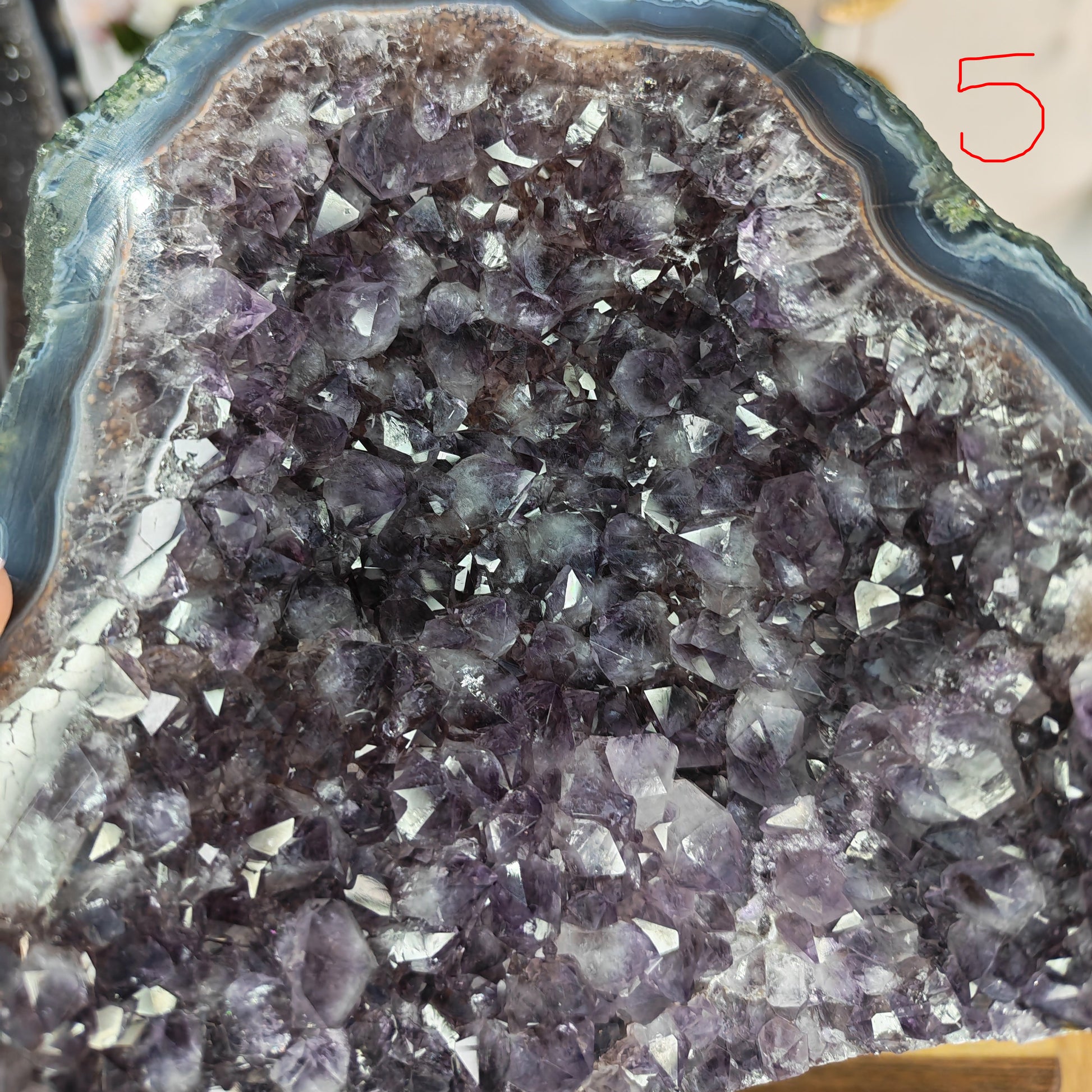 Moody Dark Amethyst Cathedral 
