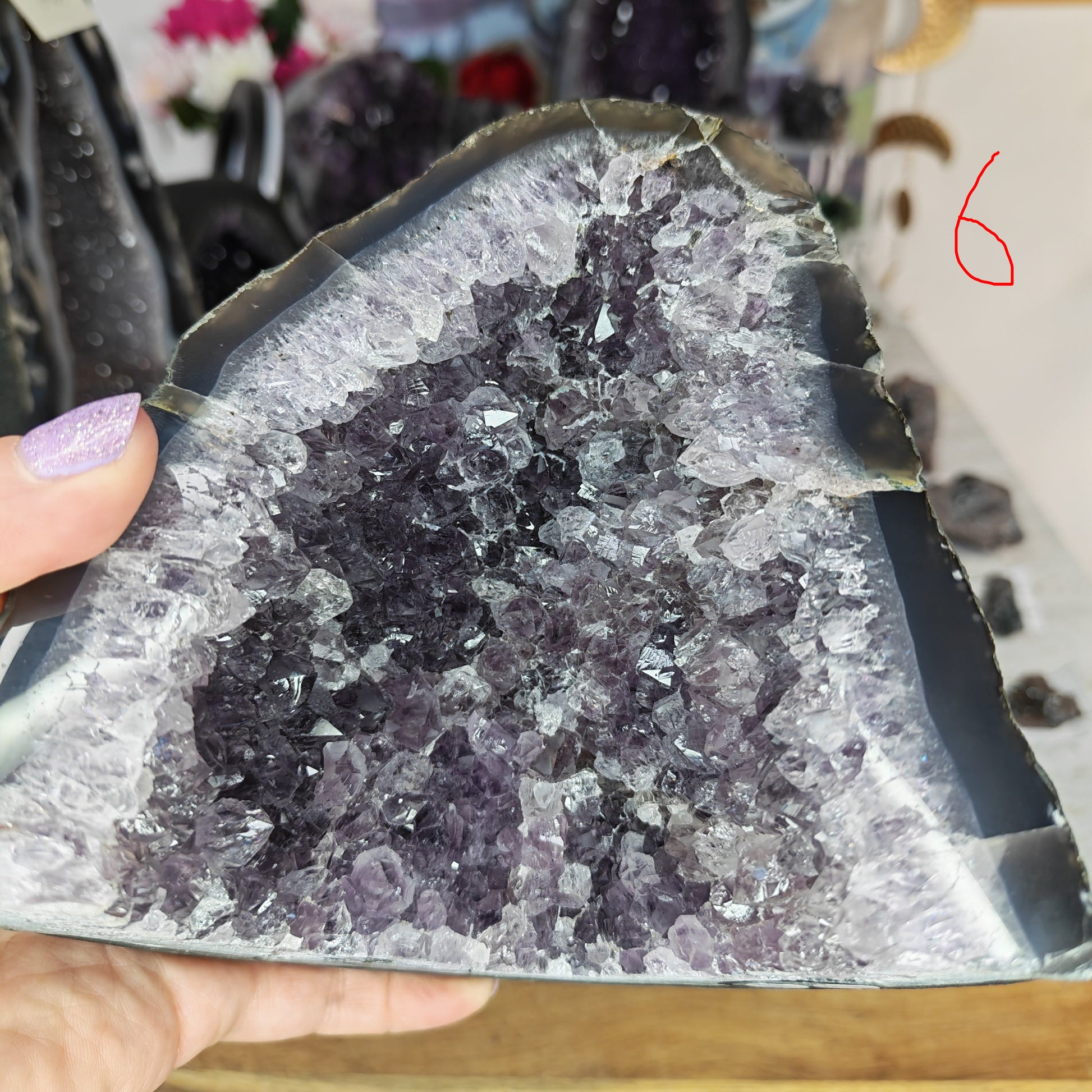 Moody Dark Amethyst Church Option 6