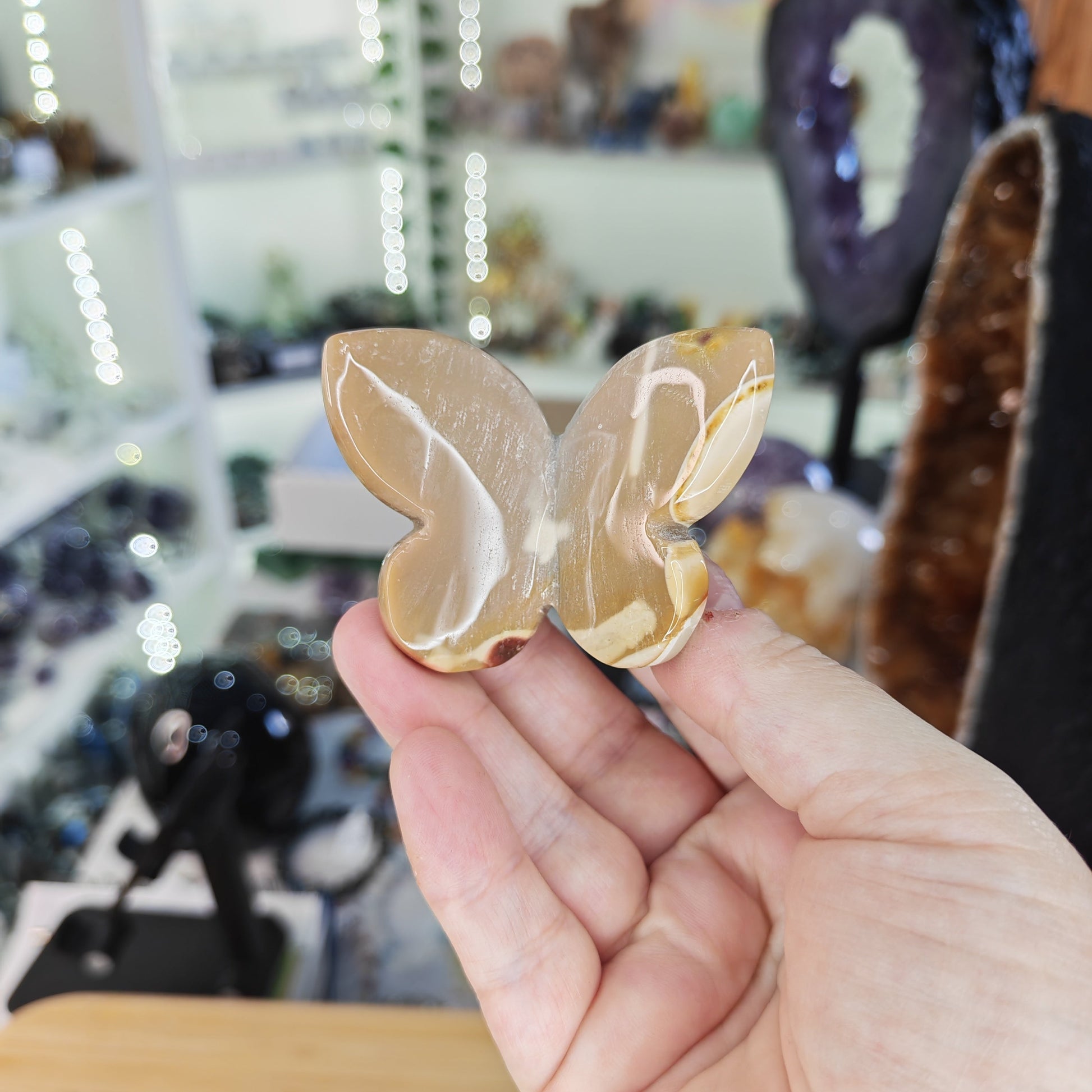 Mookaite 3D Butterfly