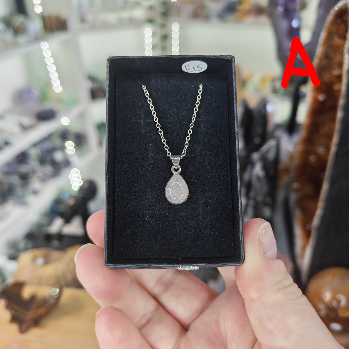 Petalite Sterling Silver Necklace