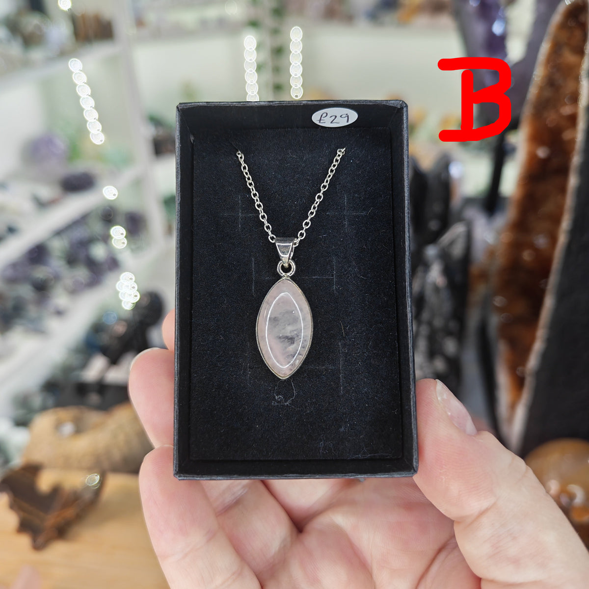 Petalite Sterling Silver Necklace 925s