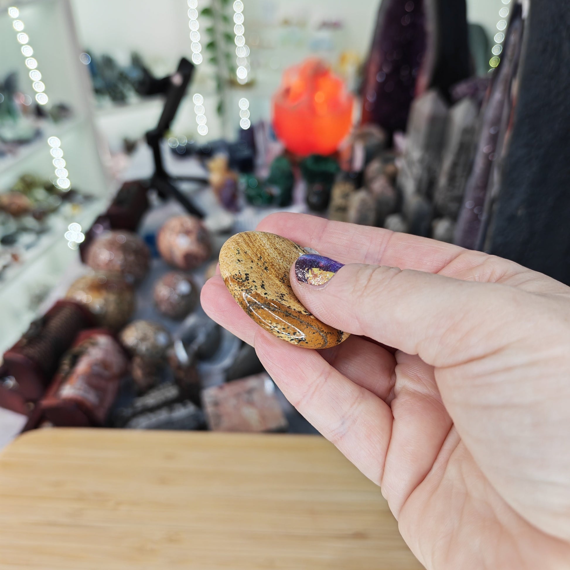 Picture Jasper Cookie Stone