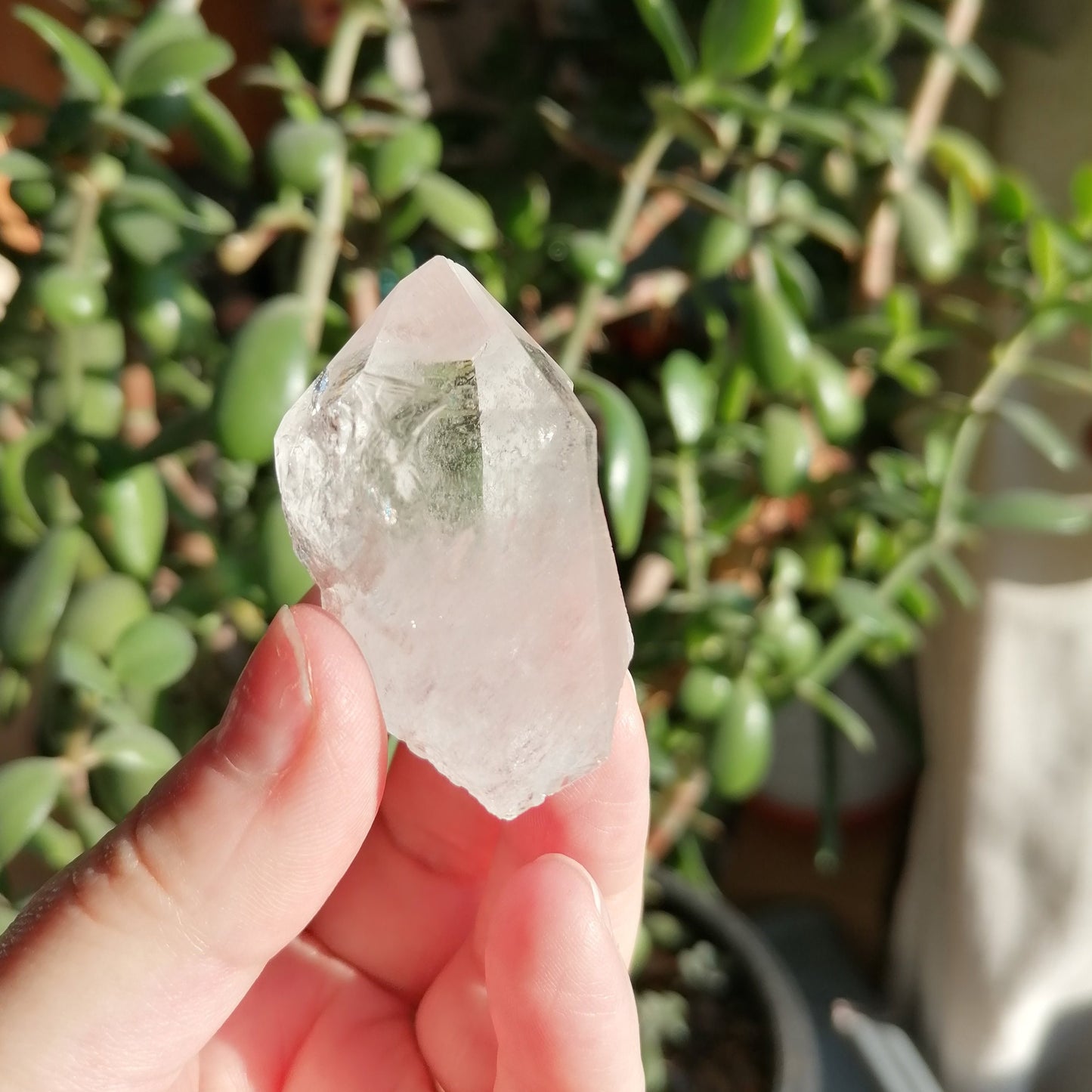 Pink Lemurian Quartz highly spiritual