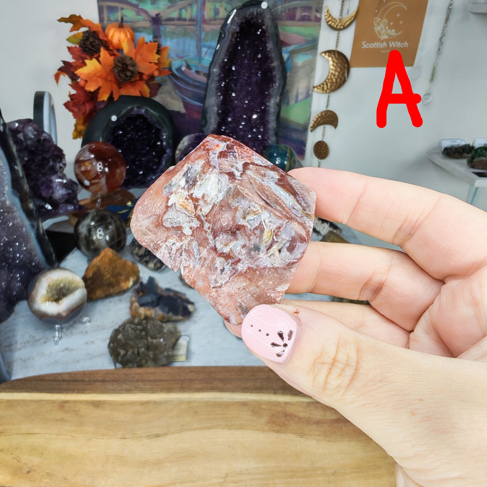 Pink Mexican Crazy Lace Agate Freeform