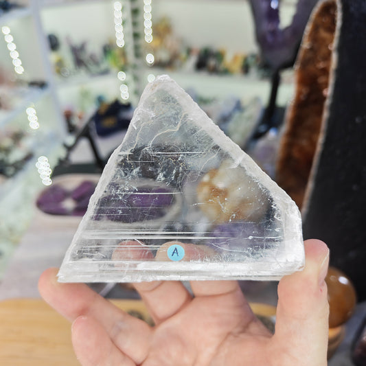 Pure Selenite Slab A