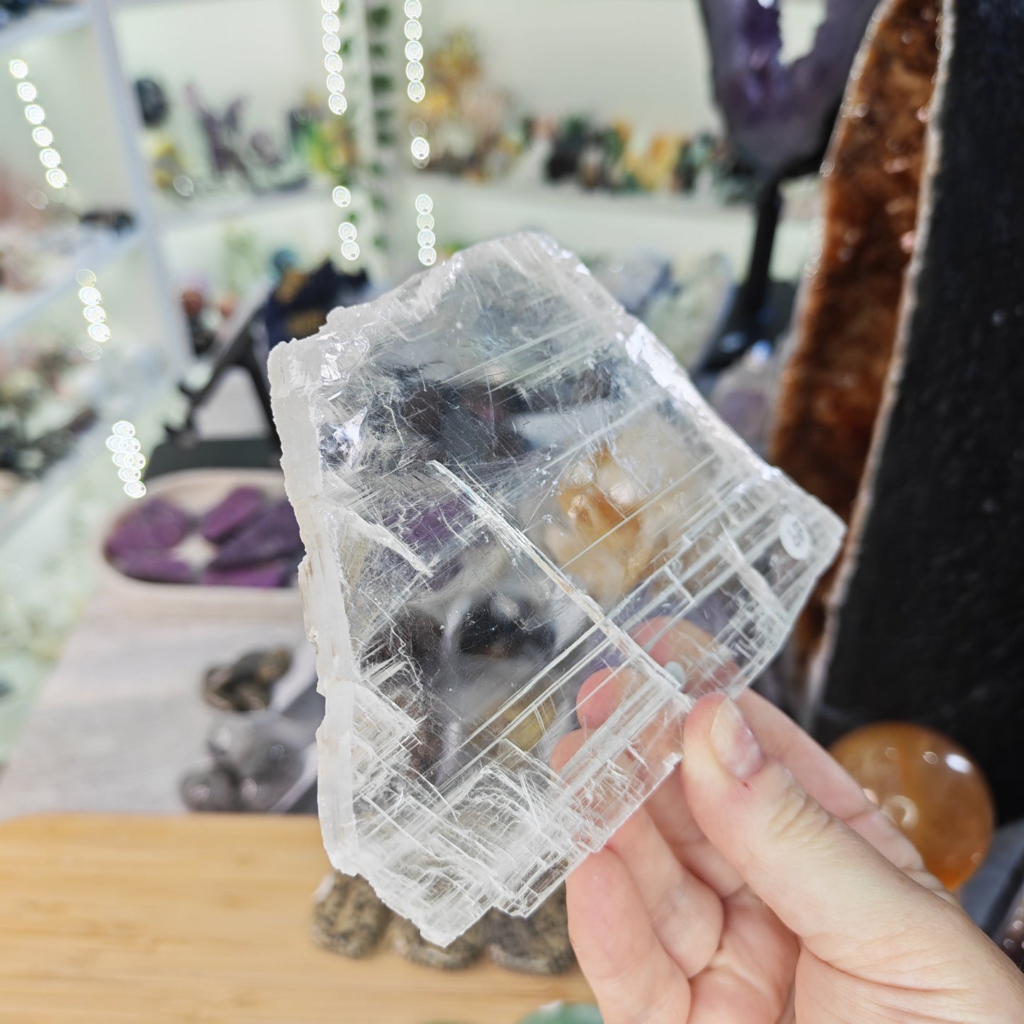 Pure Selenite Slab B