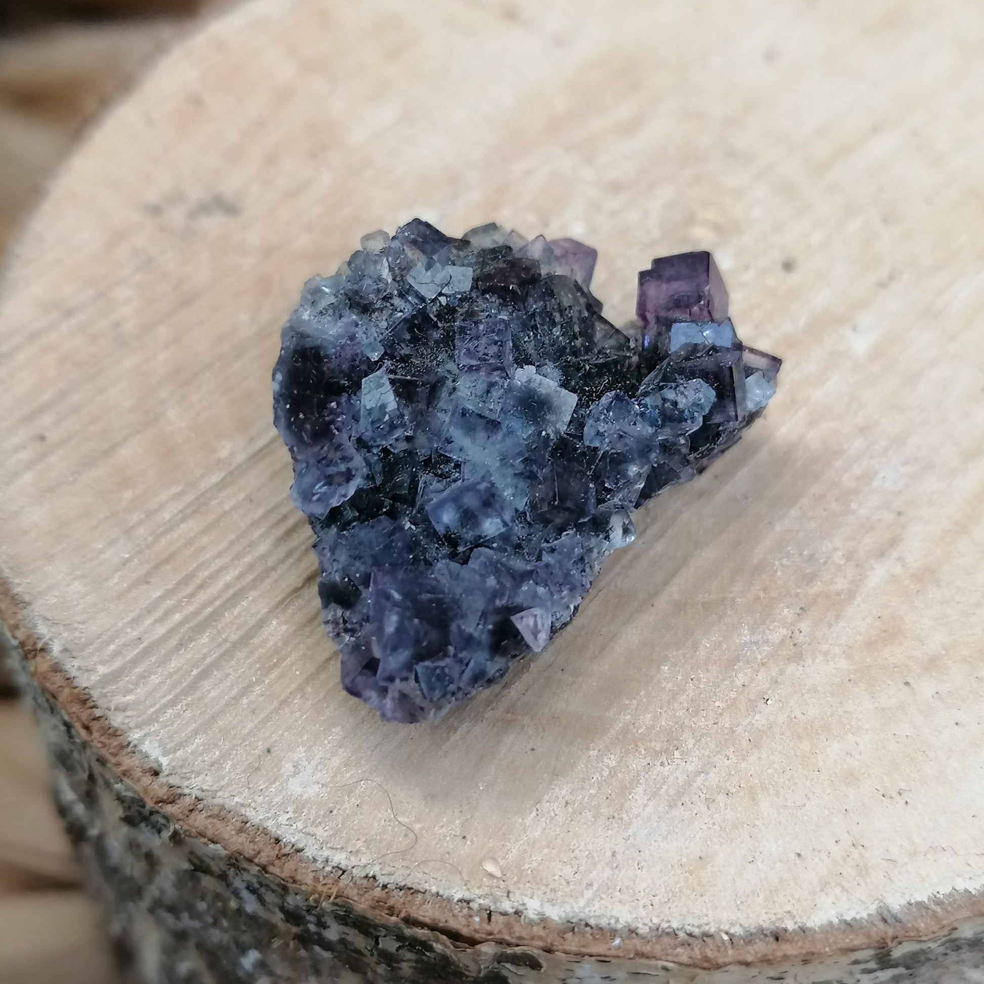 Purple Okorusu Fluorite